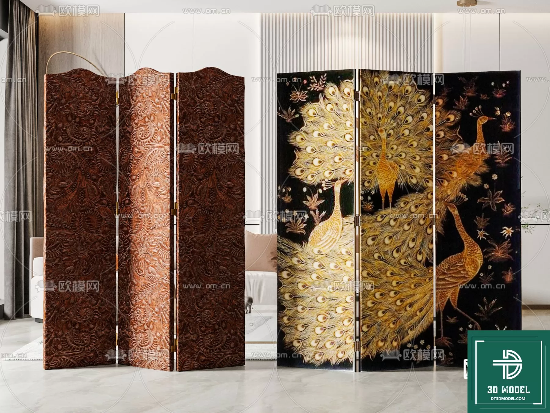 INDOCHINE STYLE – 3D MODELS – 370