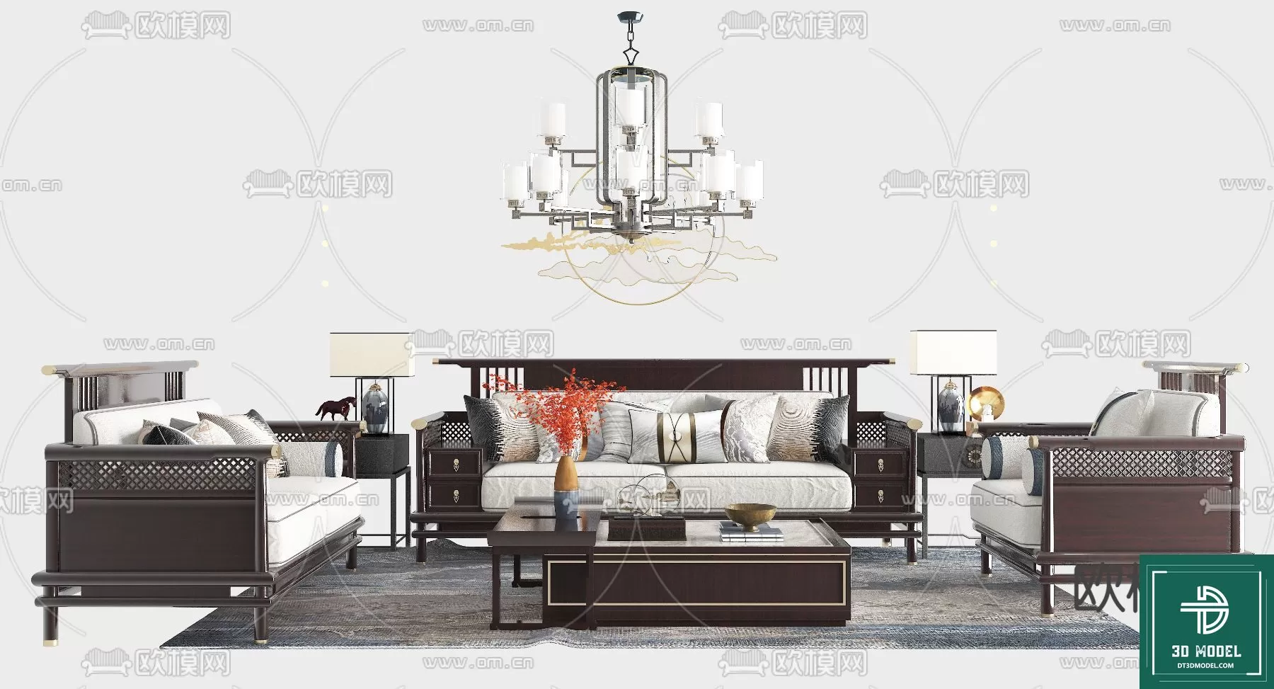 INDOCHINE STYLE – 3D MODELS – 384