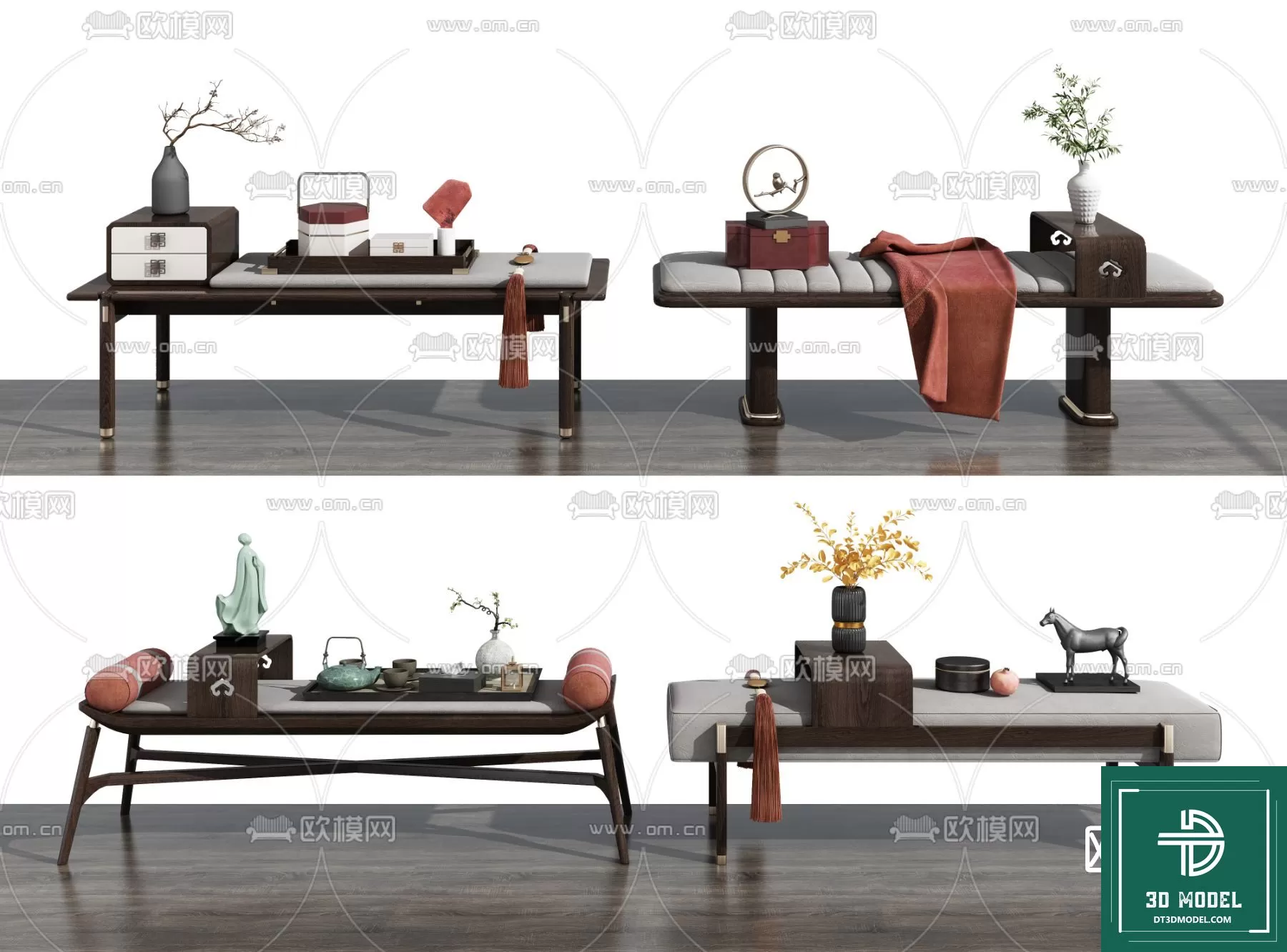 INDOCHINE STYLE – 3D MODELS – 402