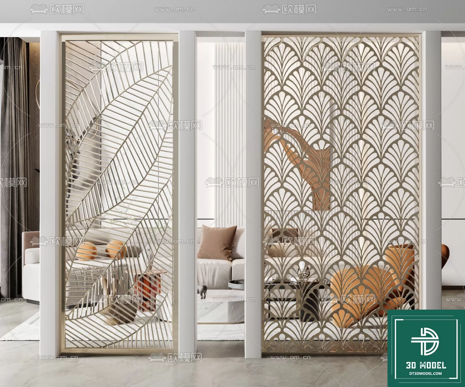 INDOCHINE STYLE – 3D MODELS – 405