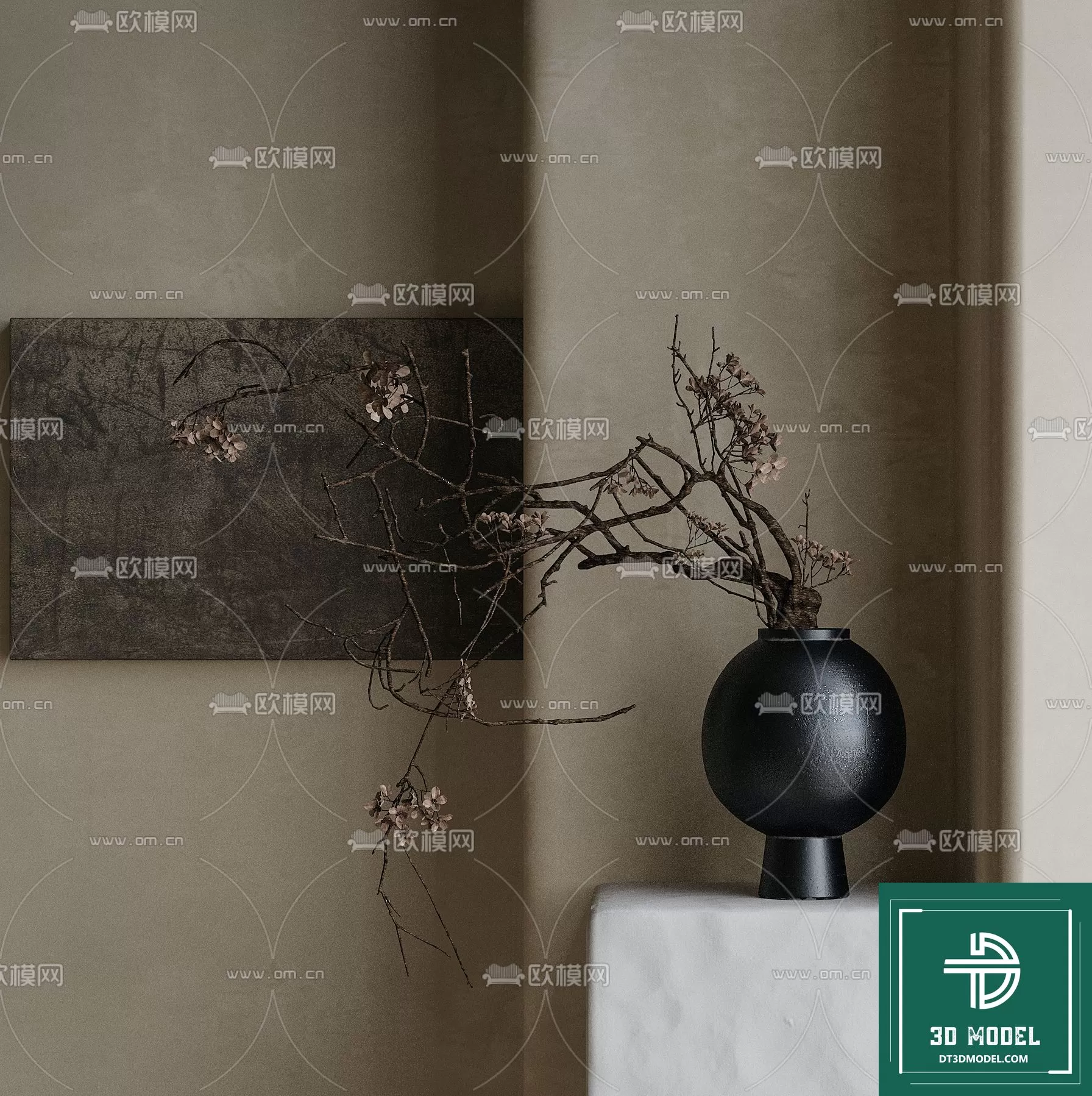 INDOCHINE STYLE – 3D MODELS – 409