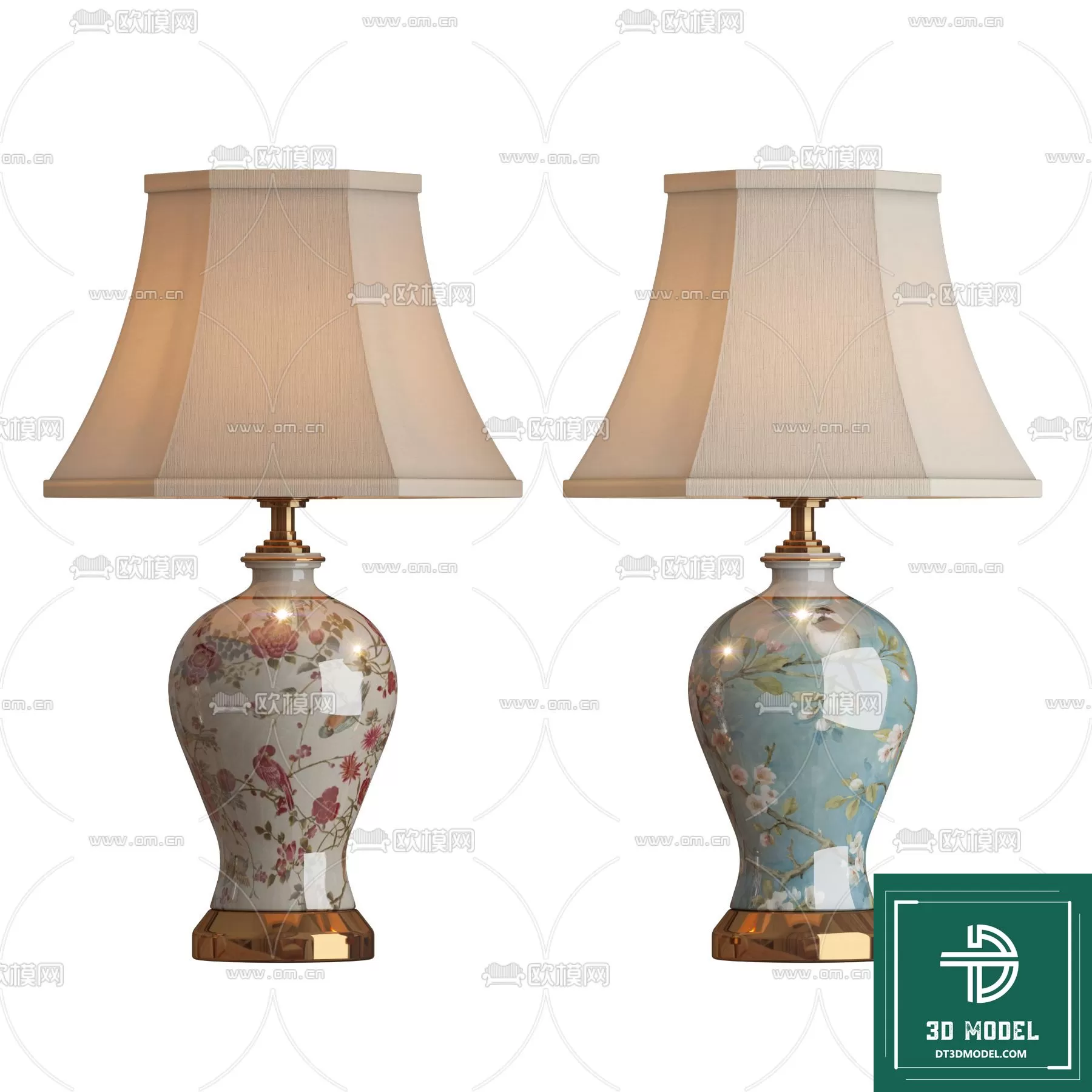 INDOCHINE STYLE – 3D MODELS – 410