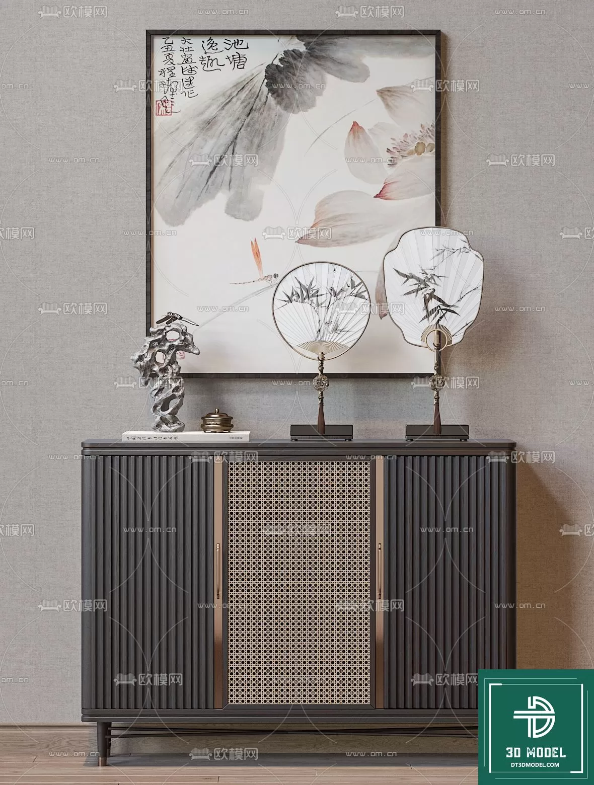 INDOCHINE STYLE – 3D MODELS – 415