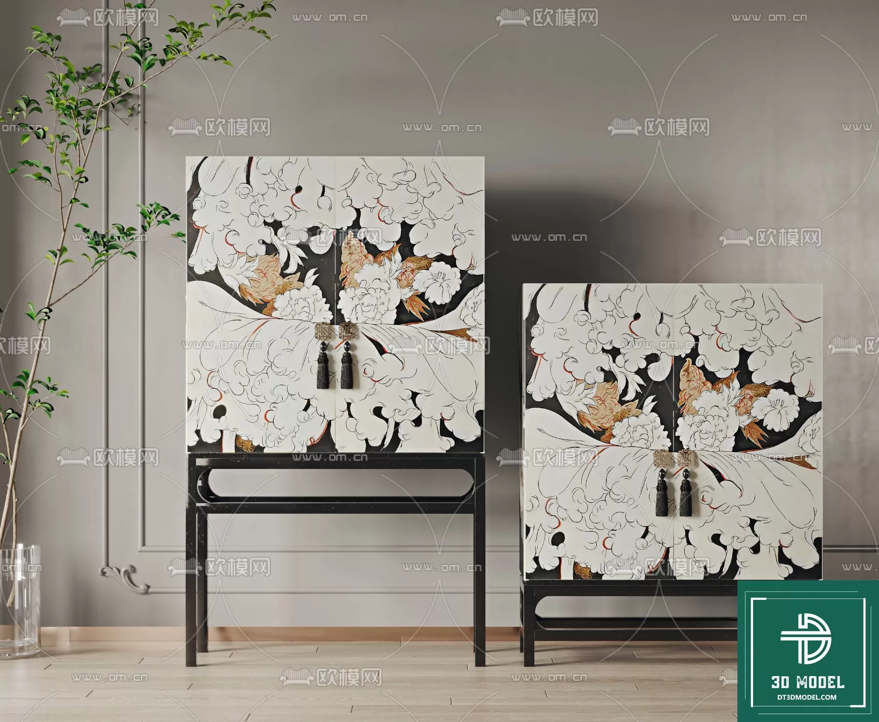 INDOCHINE STYLE – 3D MODELS – 425