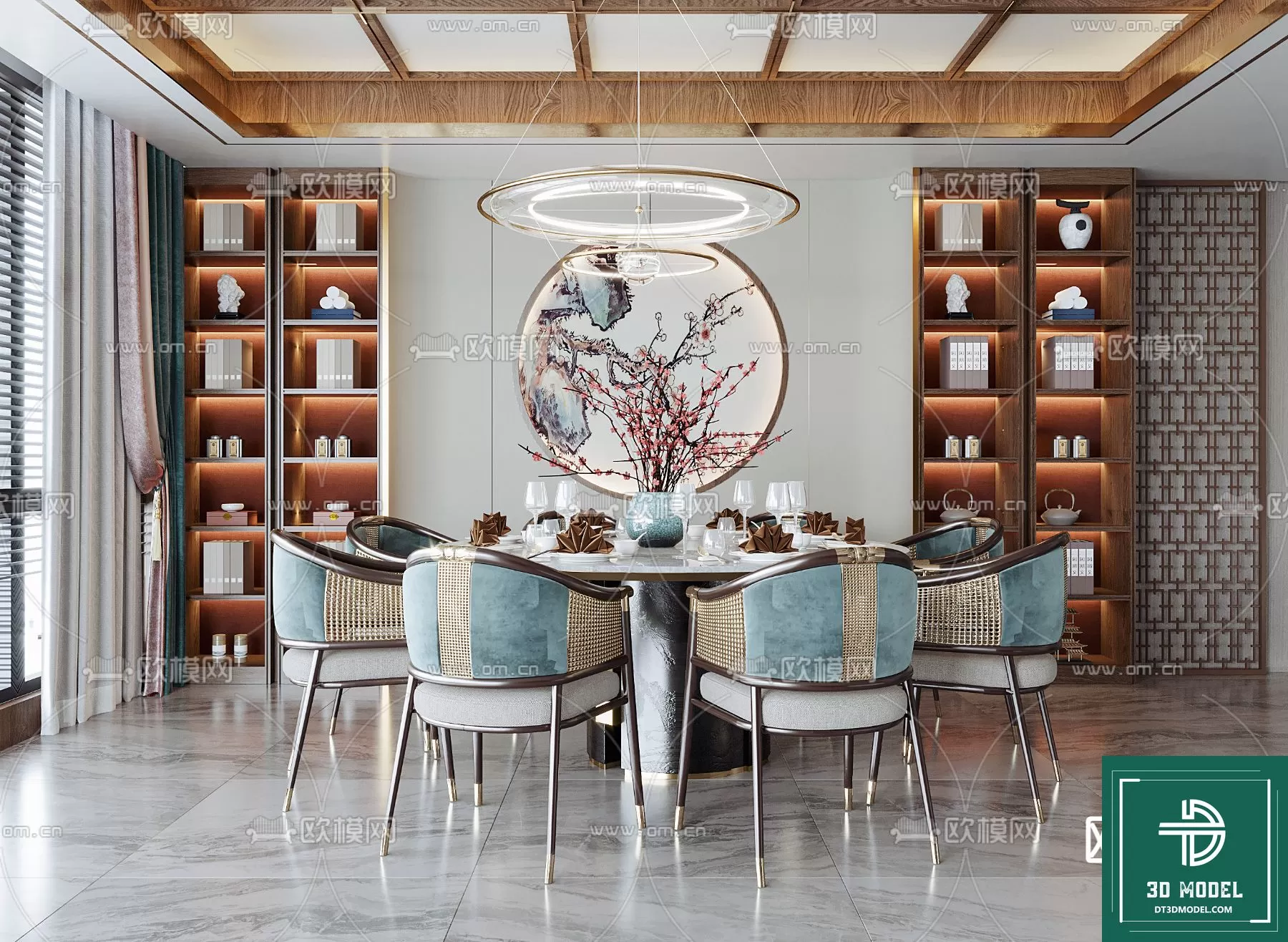 INDOCHINE STYLE – 3D MODELS – 429