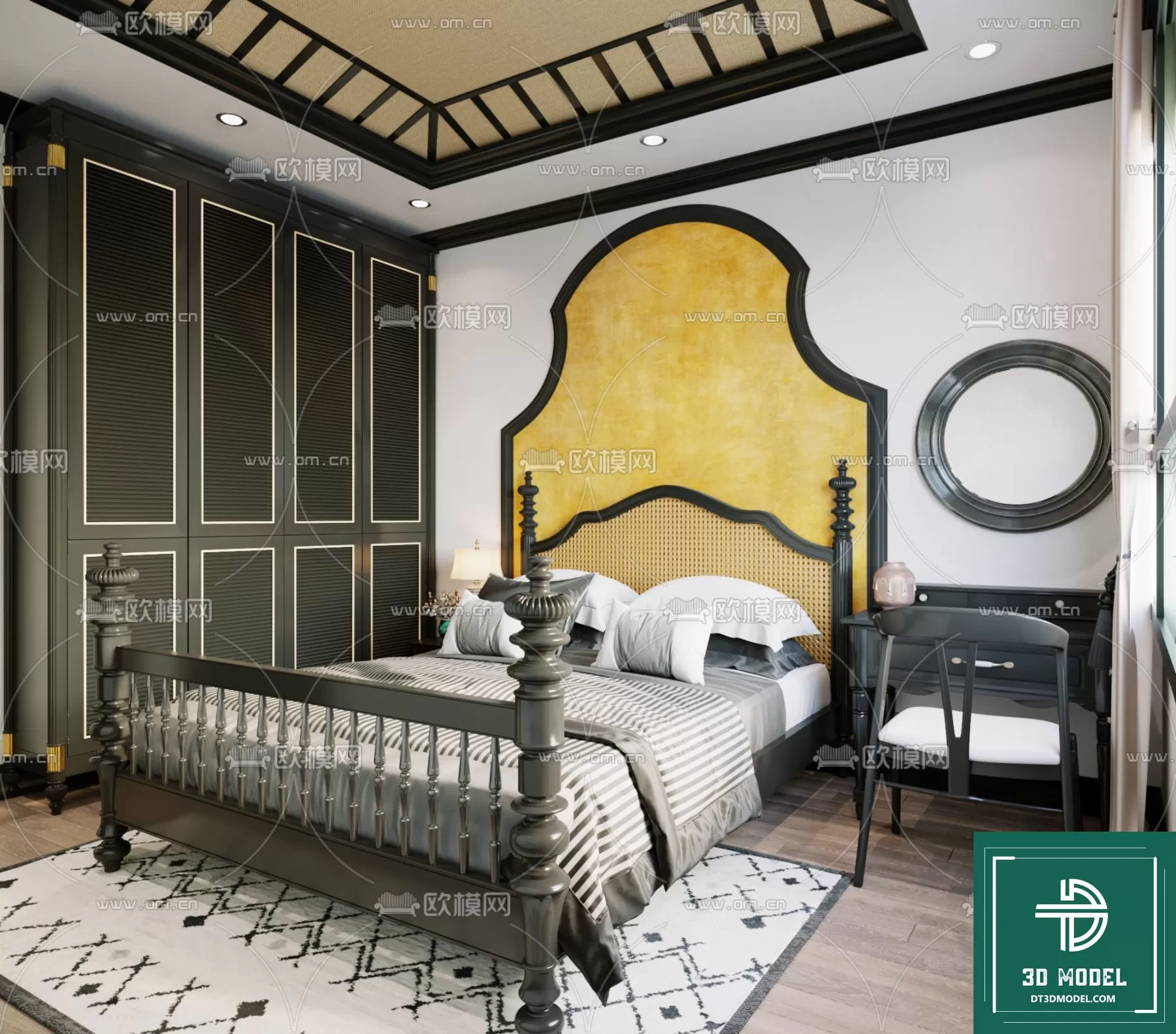 INDOCHINE STYLE – 3D MODELS – 431