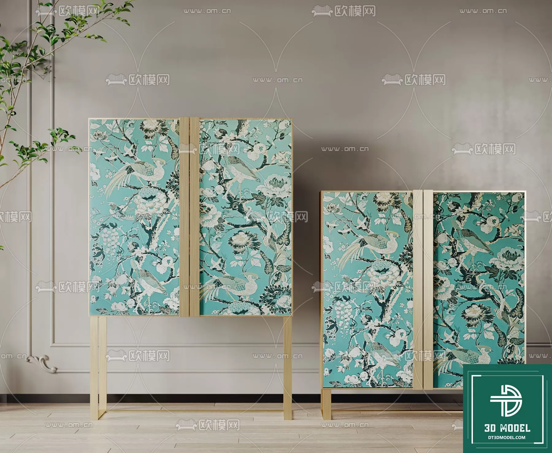 INDOCHINE STYLE – 3D MODELS – 447