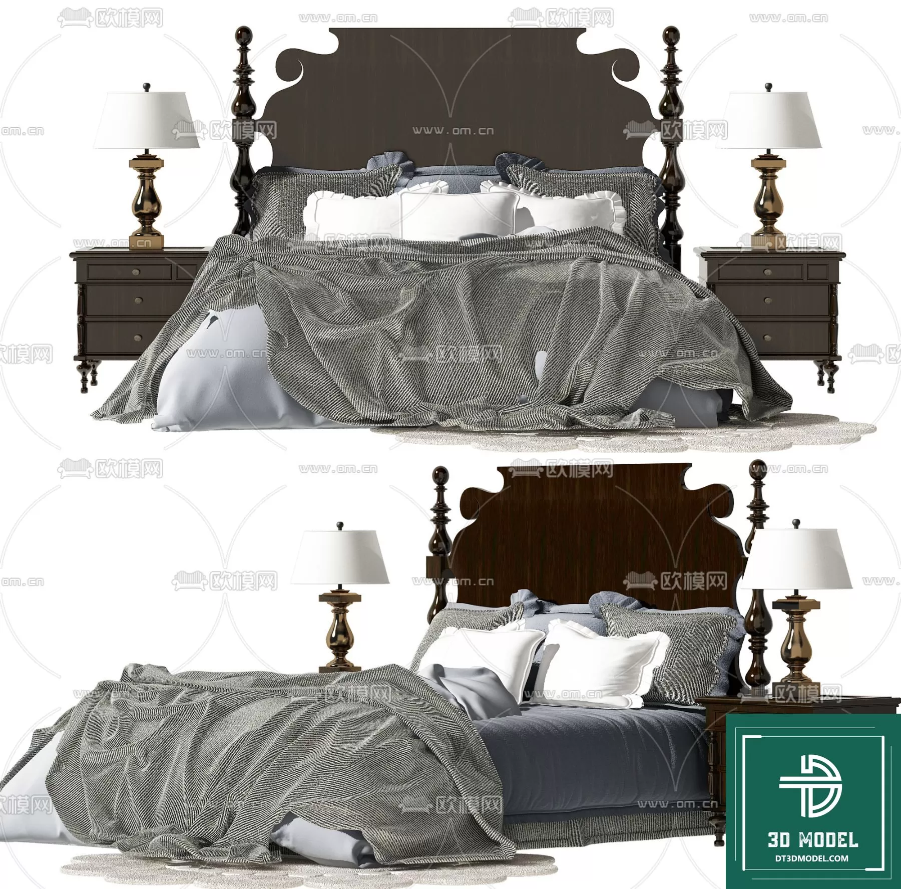 INDOCHINE STYLE – 3D MODELS – 454