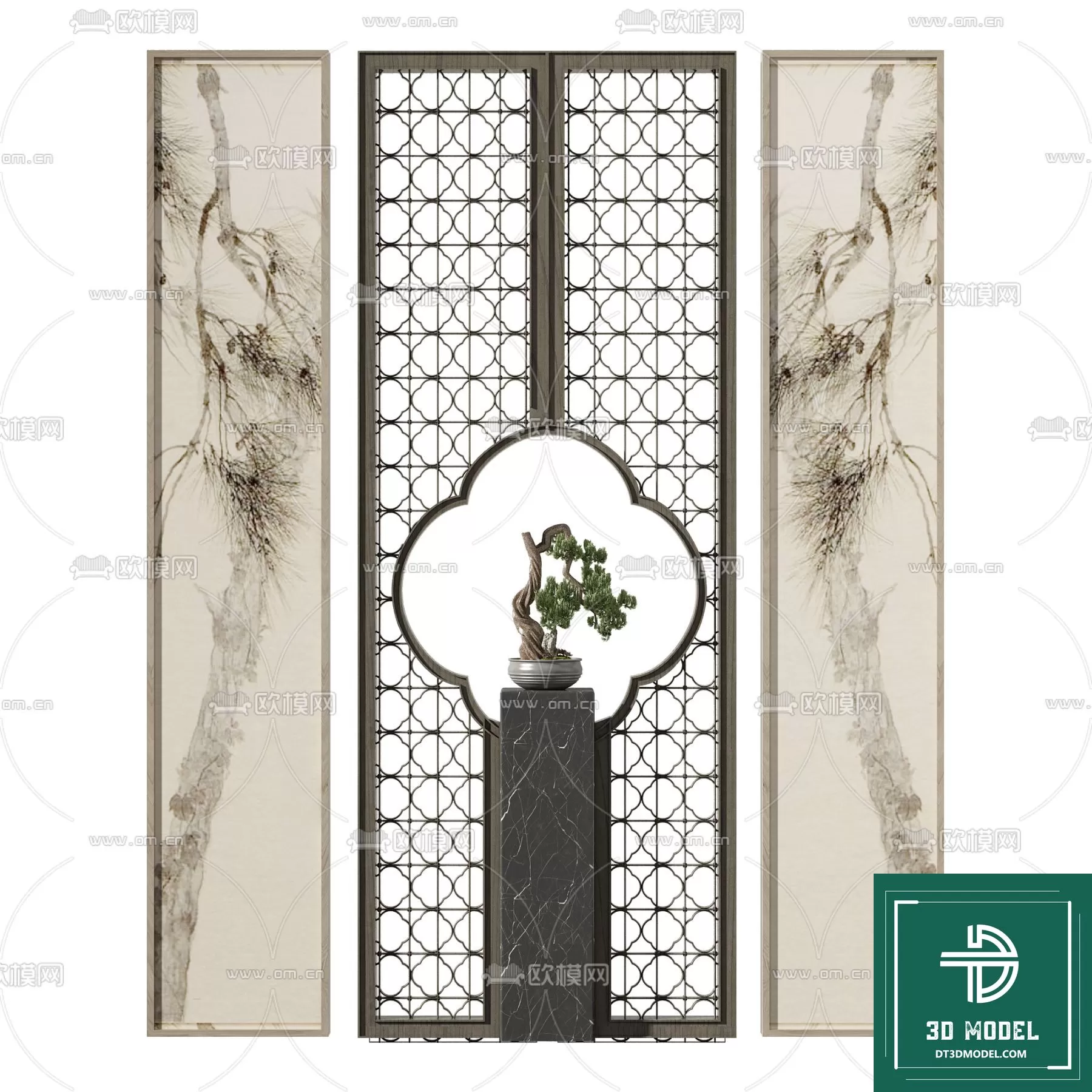 INDOCHINE STYLE – 3D MODELS – 470