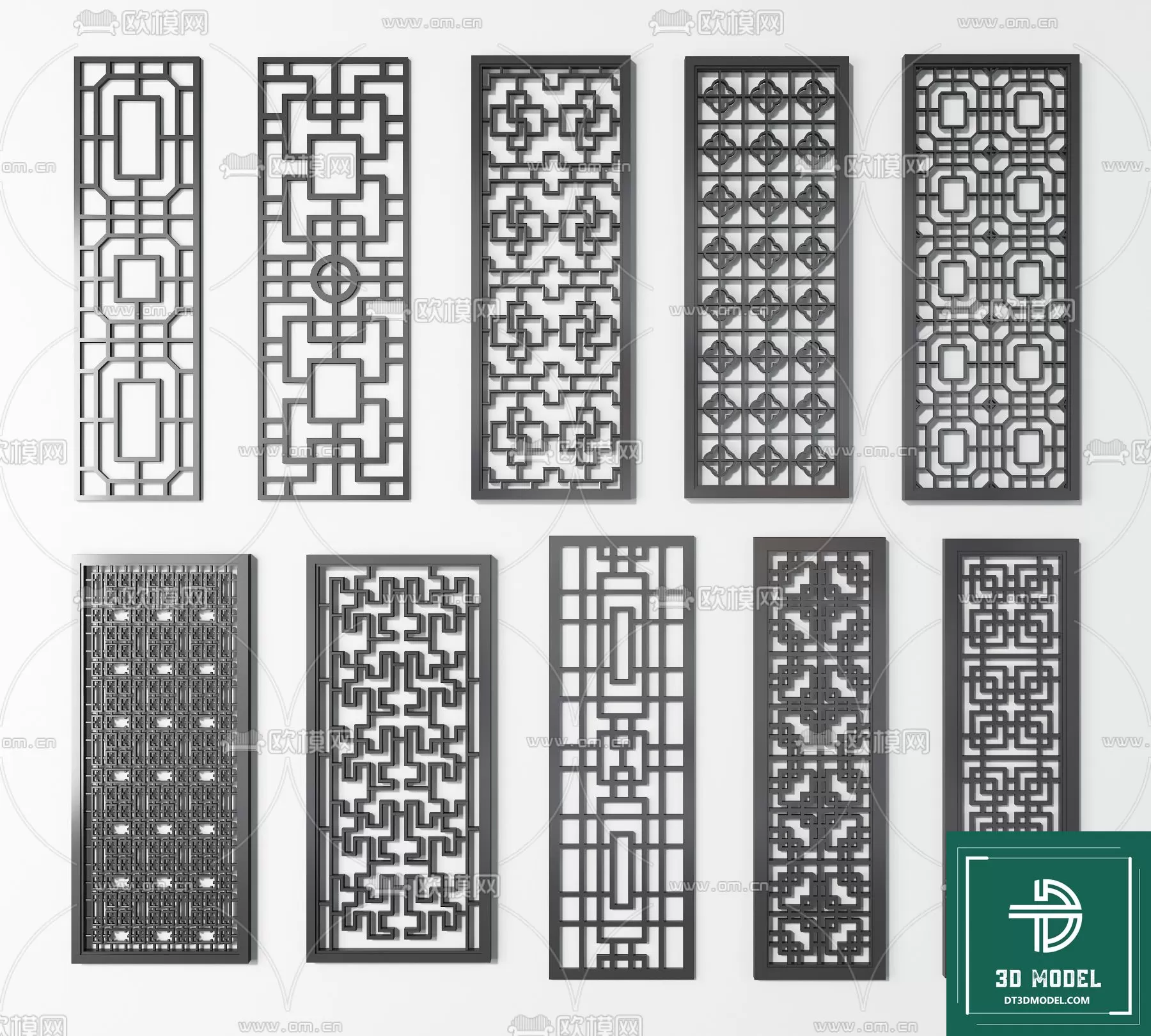 INDOCHINE STYLE – 3D MODELS – 484