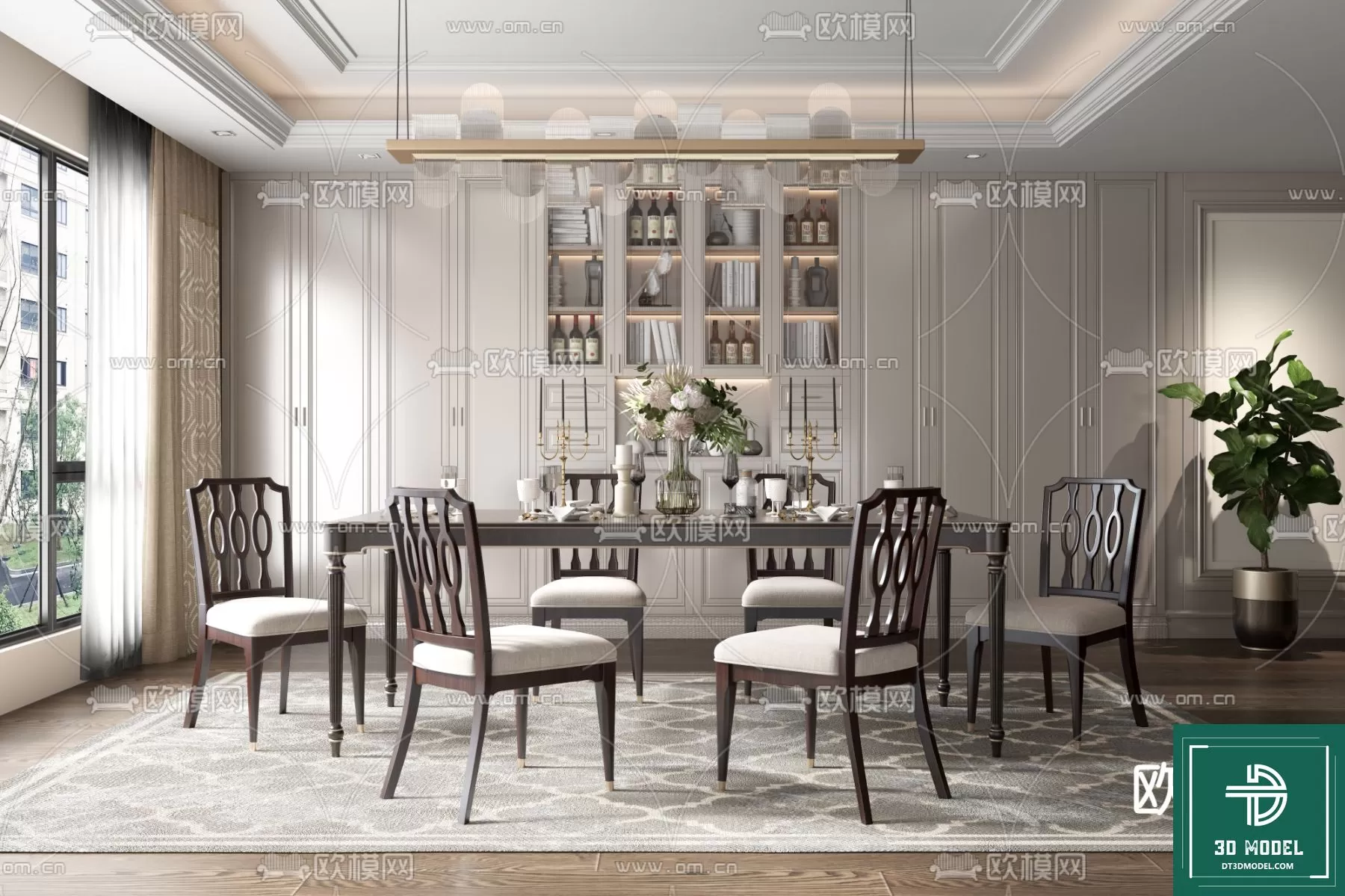 INDOCHINE STYLE – 3D MODELS – 491