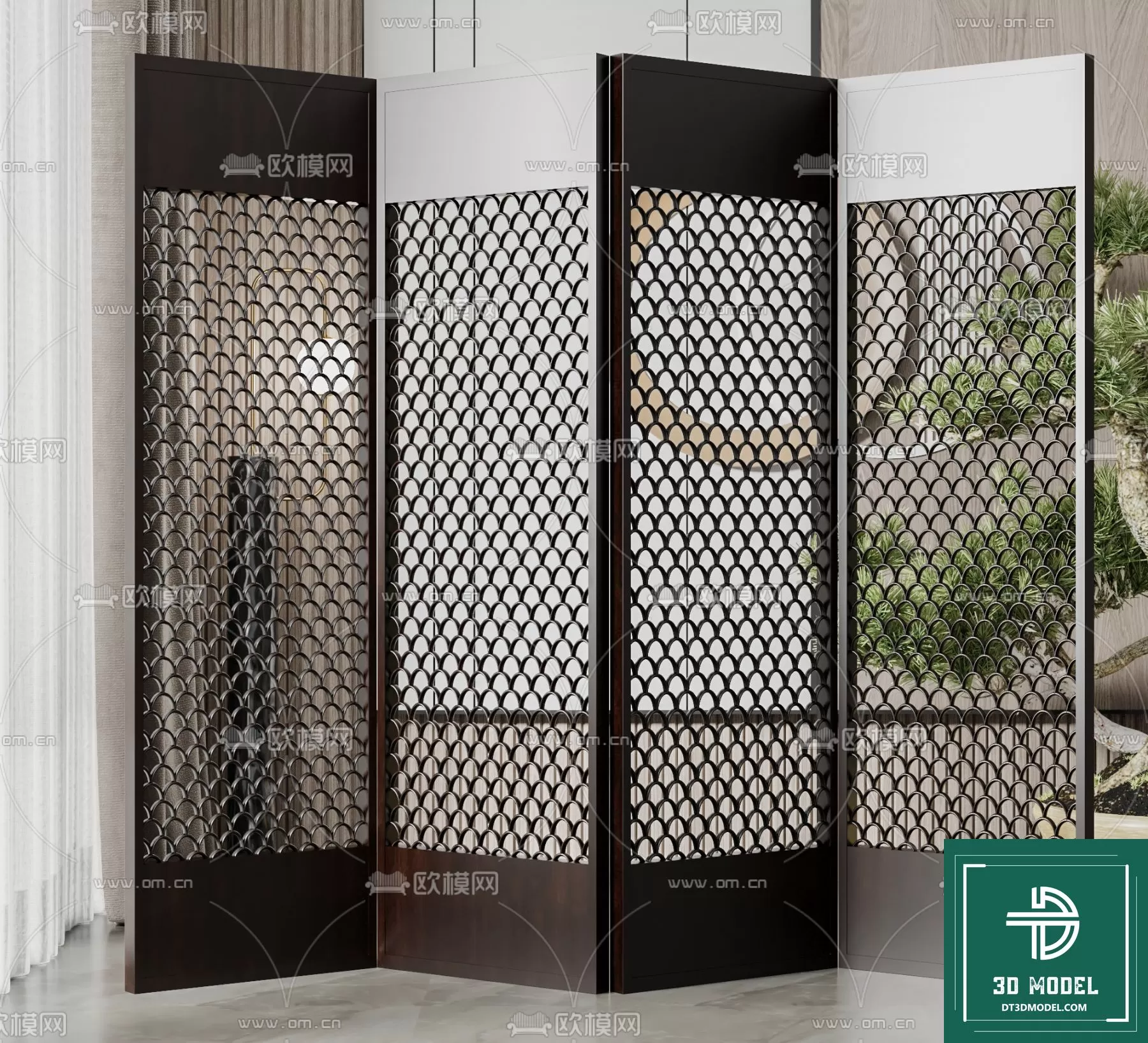 INDOCHINE STYLE – 3D MODELS – 496