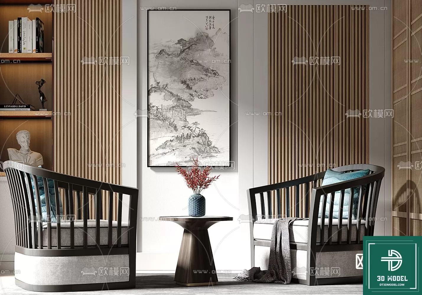 INDOCHINE STYLE – 3D MODELS – 497