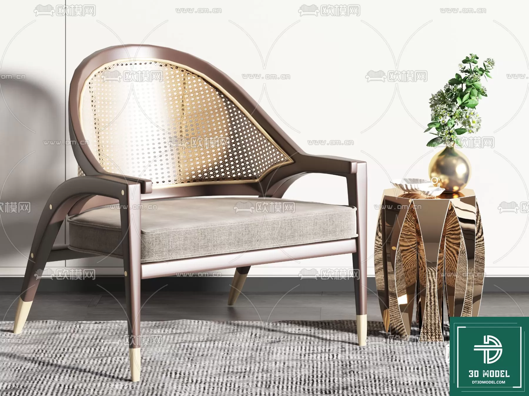 INDOCHINE STYLE – 3D MODELS – 509