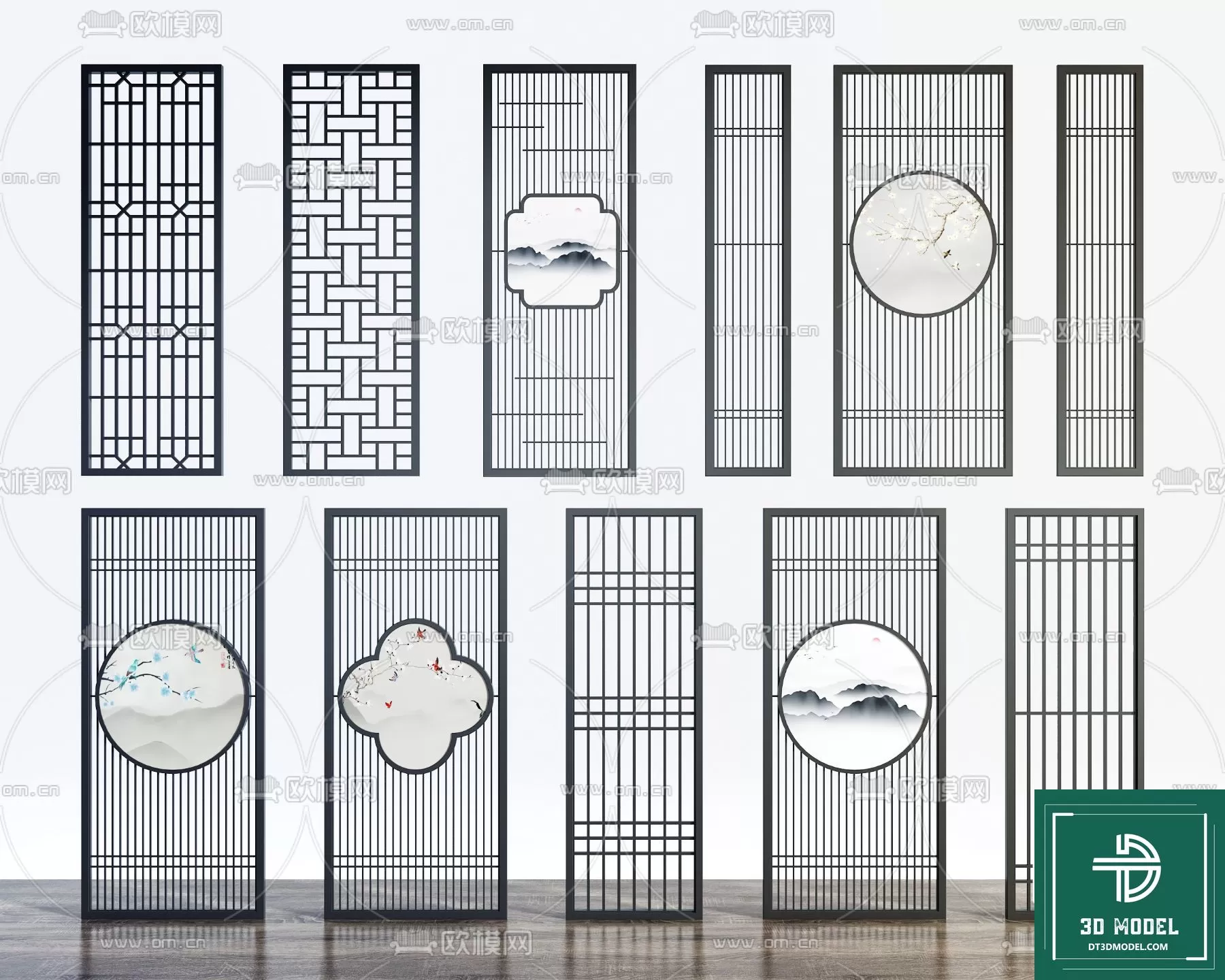 INDOCHINE STYLE – 3D MODELS – 510