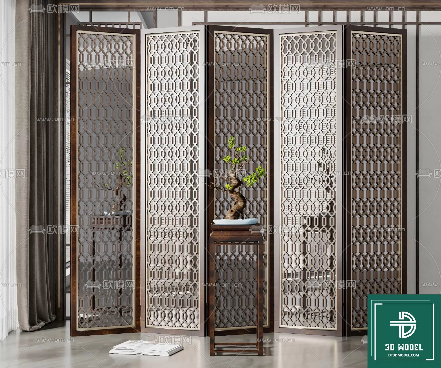 INDOCHINE STYLE – 3D MODELS – 516