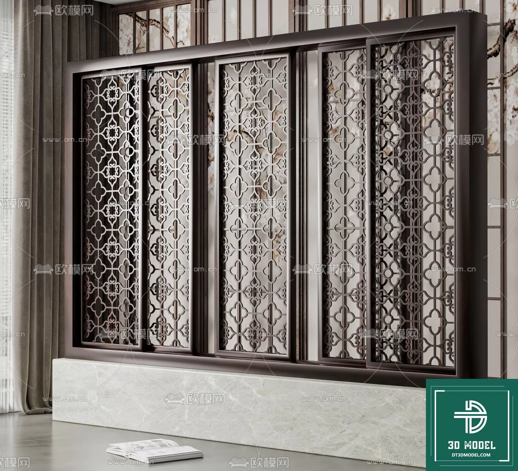 INDOCHINE STYLE – 3D MODELS – 527