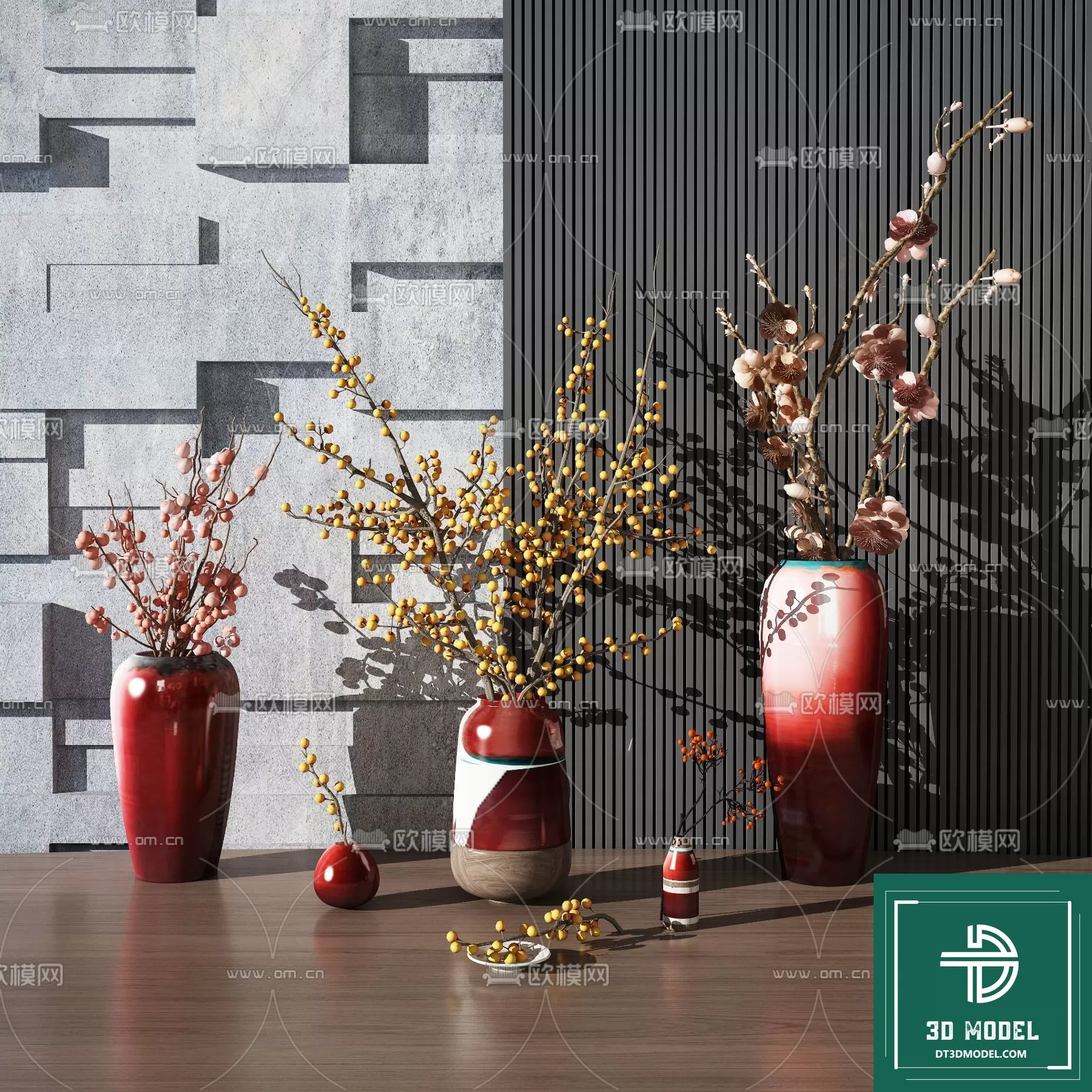 INDOCHINE STYLE – 3D MODELS – 529