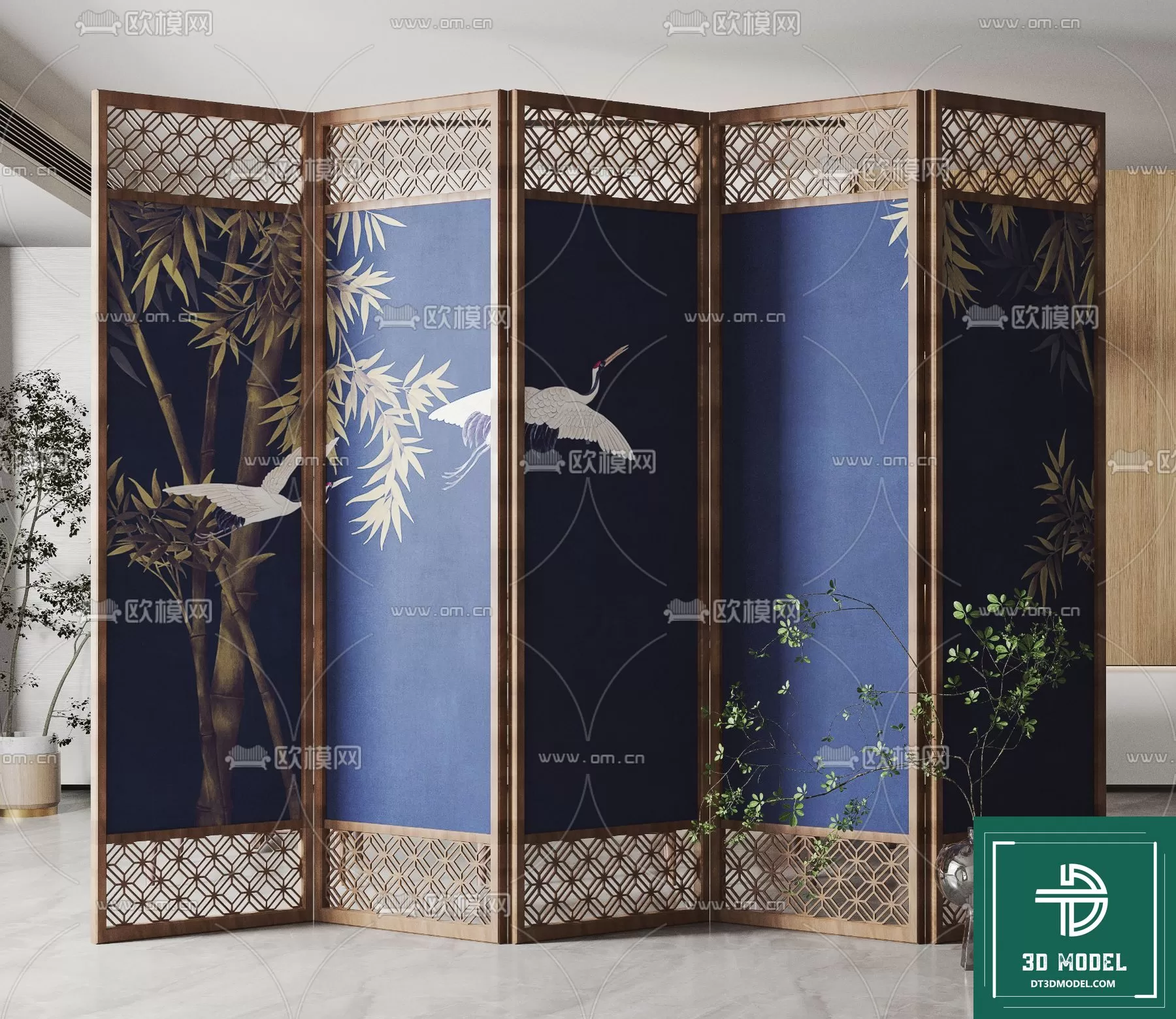 INDOCHINE STYLE – 3D MODELS – 535