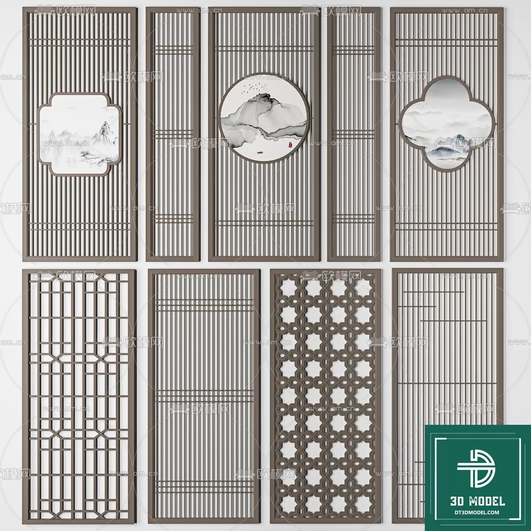 INDOCHINE STYLE – 3D MODELS – 546