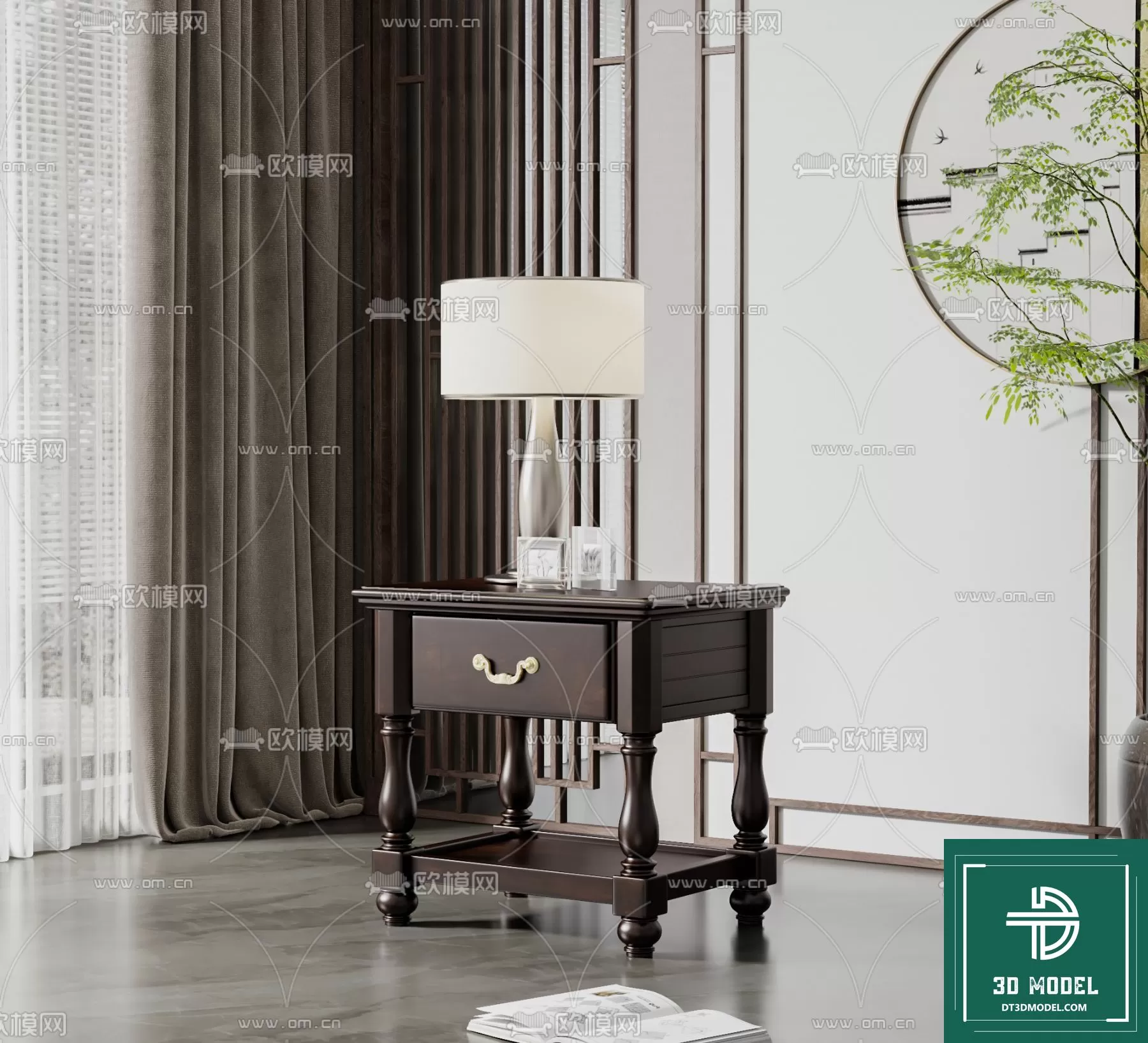 INDOCHINE STYLE – 3D MODELS – 548