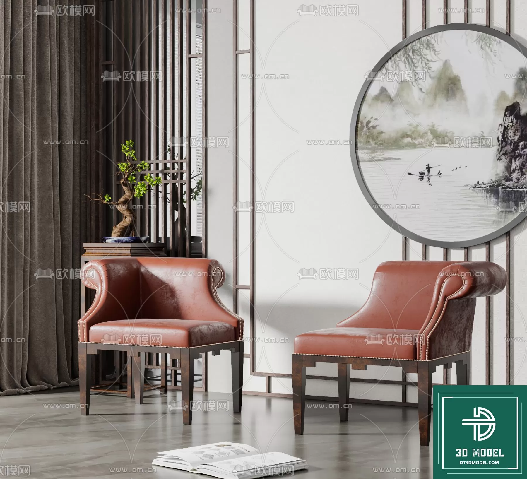 INDOCHINE STYLE – 3D MODELS – 549