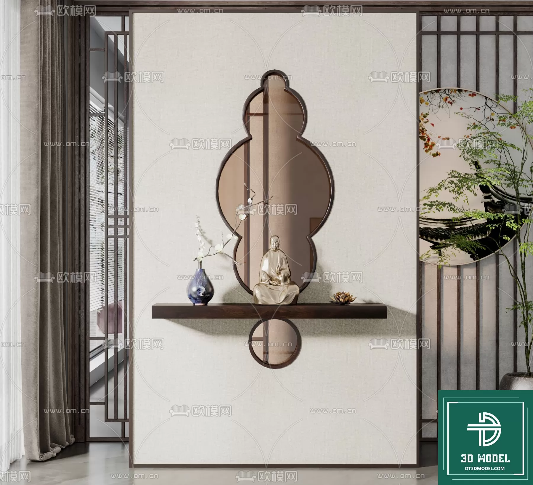 INDOCHINE STYLE – 3D MODELS – 551