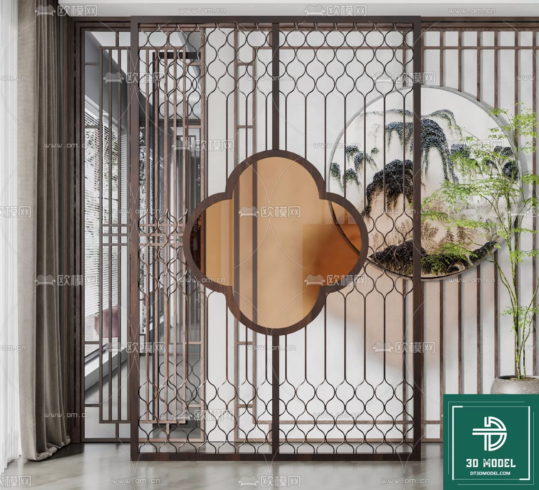 INDOCHINE STYLE – 3D MODELS – 553