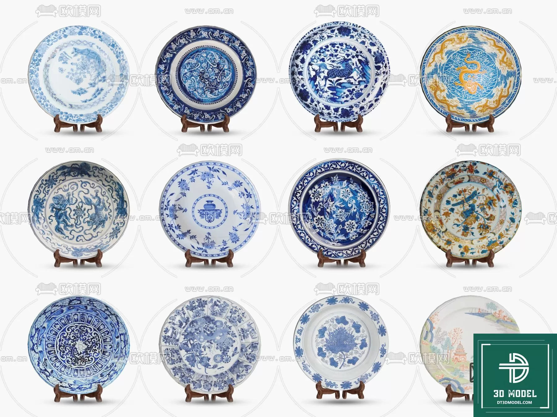 INDOCHINE STYLE – 3D MODELS – 556