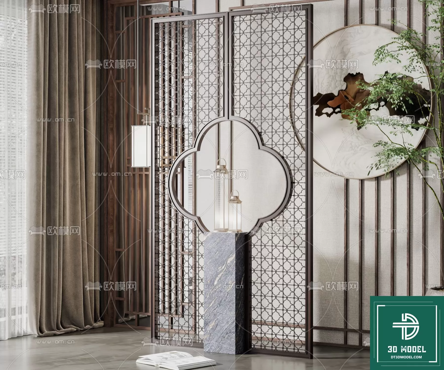 INDOCHINE STYLE – 3D MODELS – 568