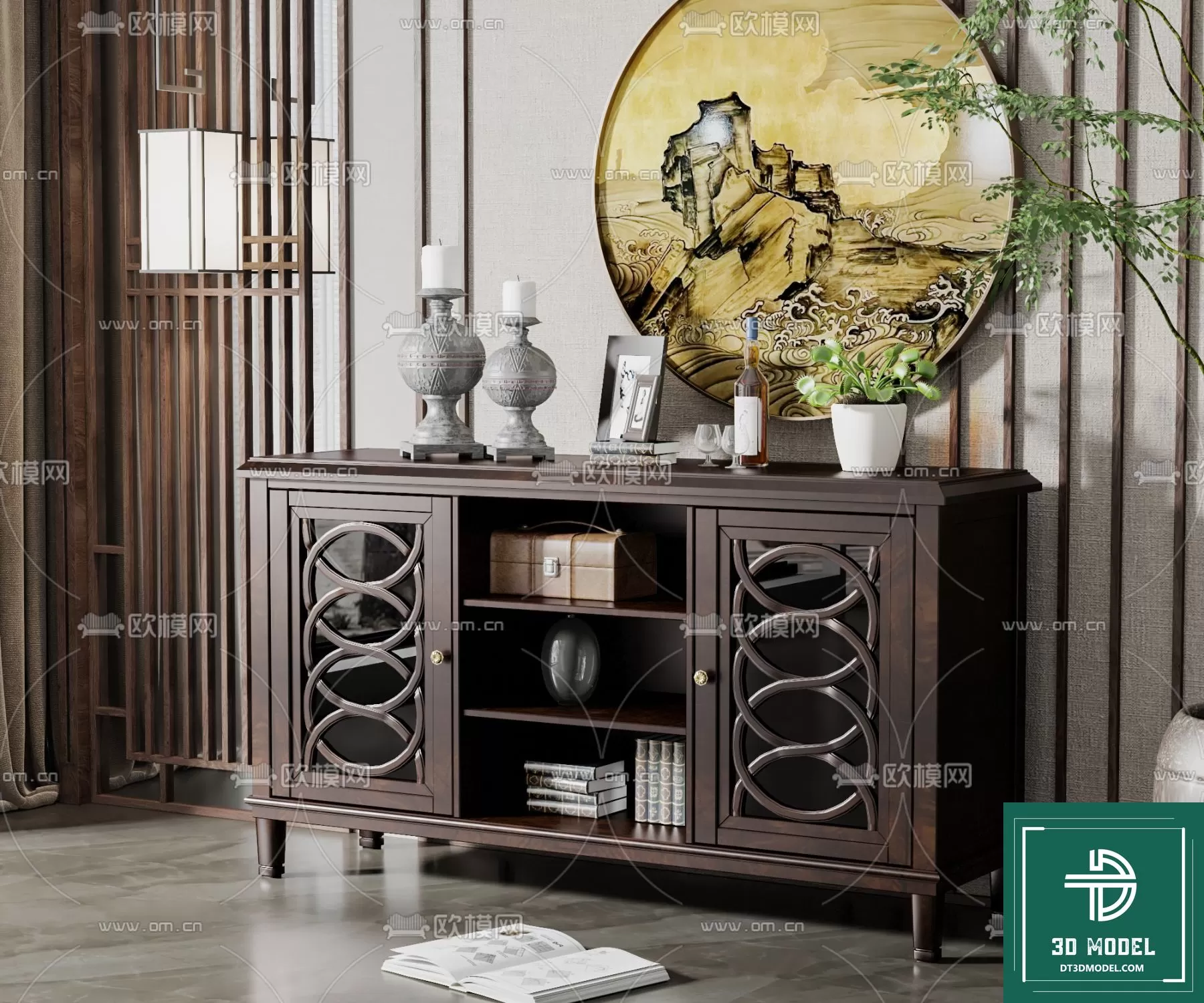 INDOCHINE STYLE – 3D MODELS – 569