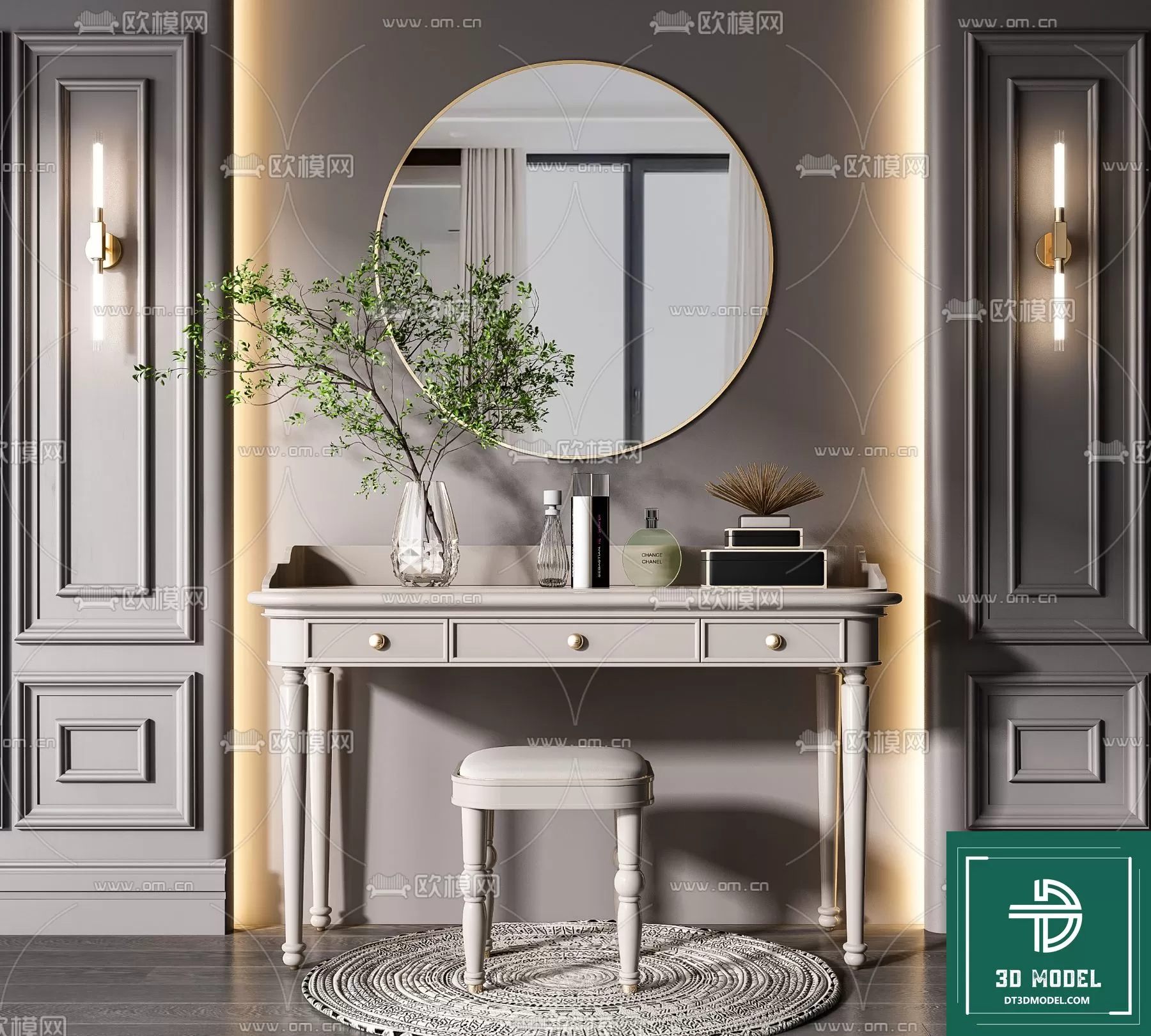 INDOCHINE STYLE – 3D MODELS – 582