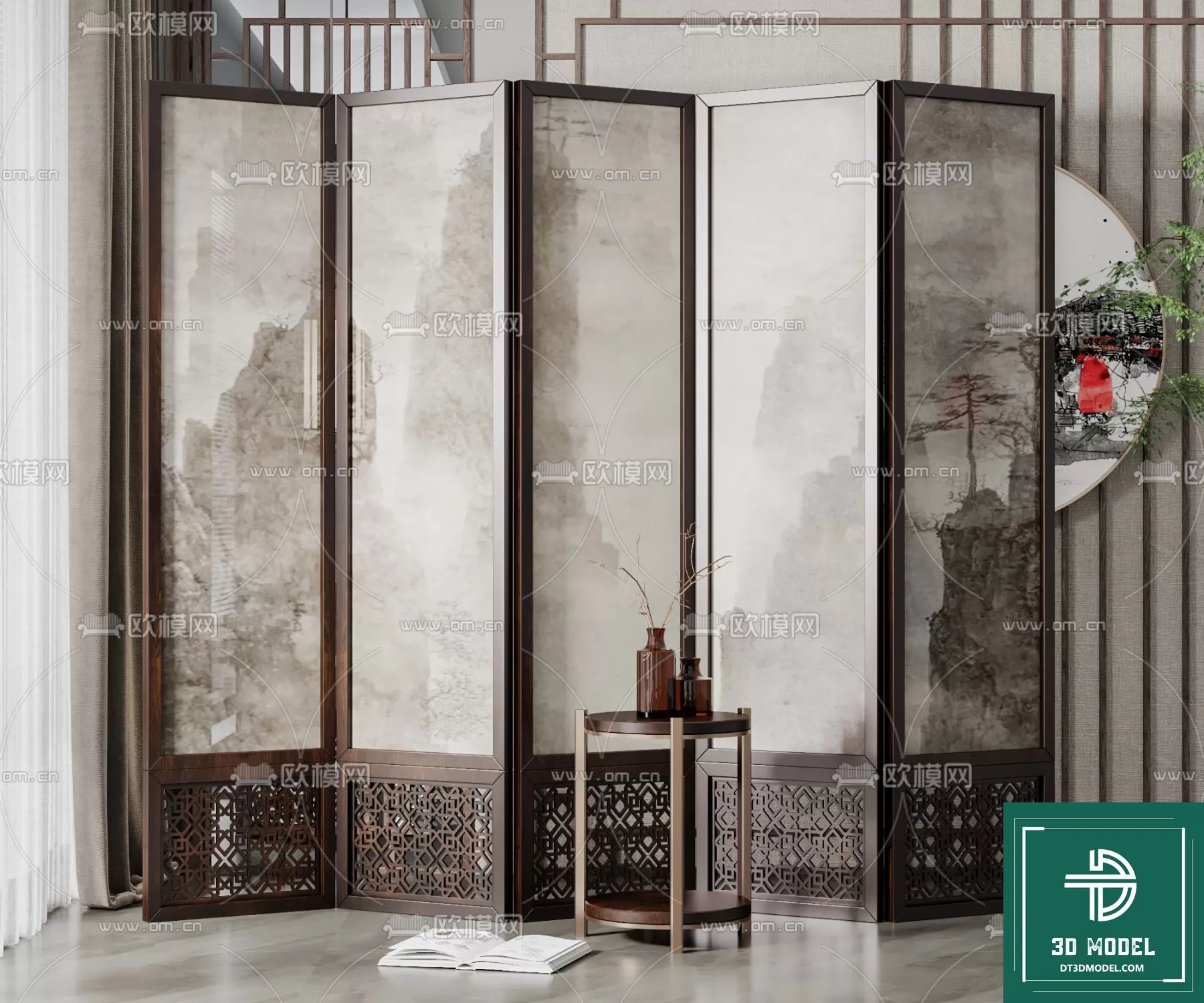 INDOCHINE STYLE – 3D MODELS – 585