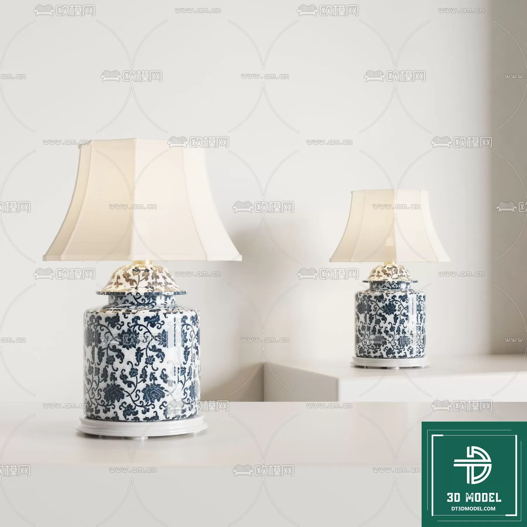 INDOCHINE STYLE – 3D MODELS – 605