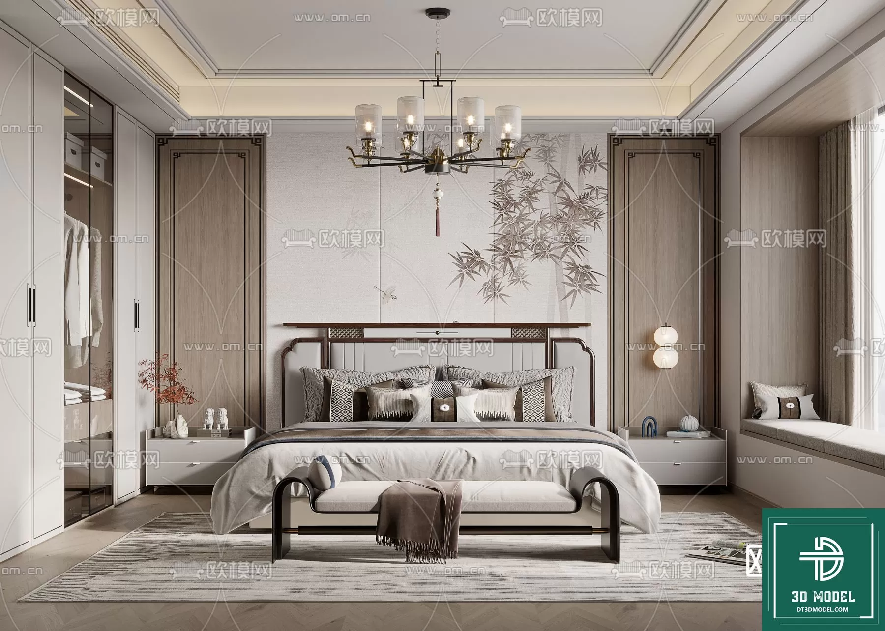 INDOCHINE STYLE – 3D MODELS – 640