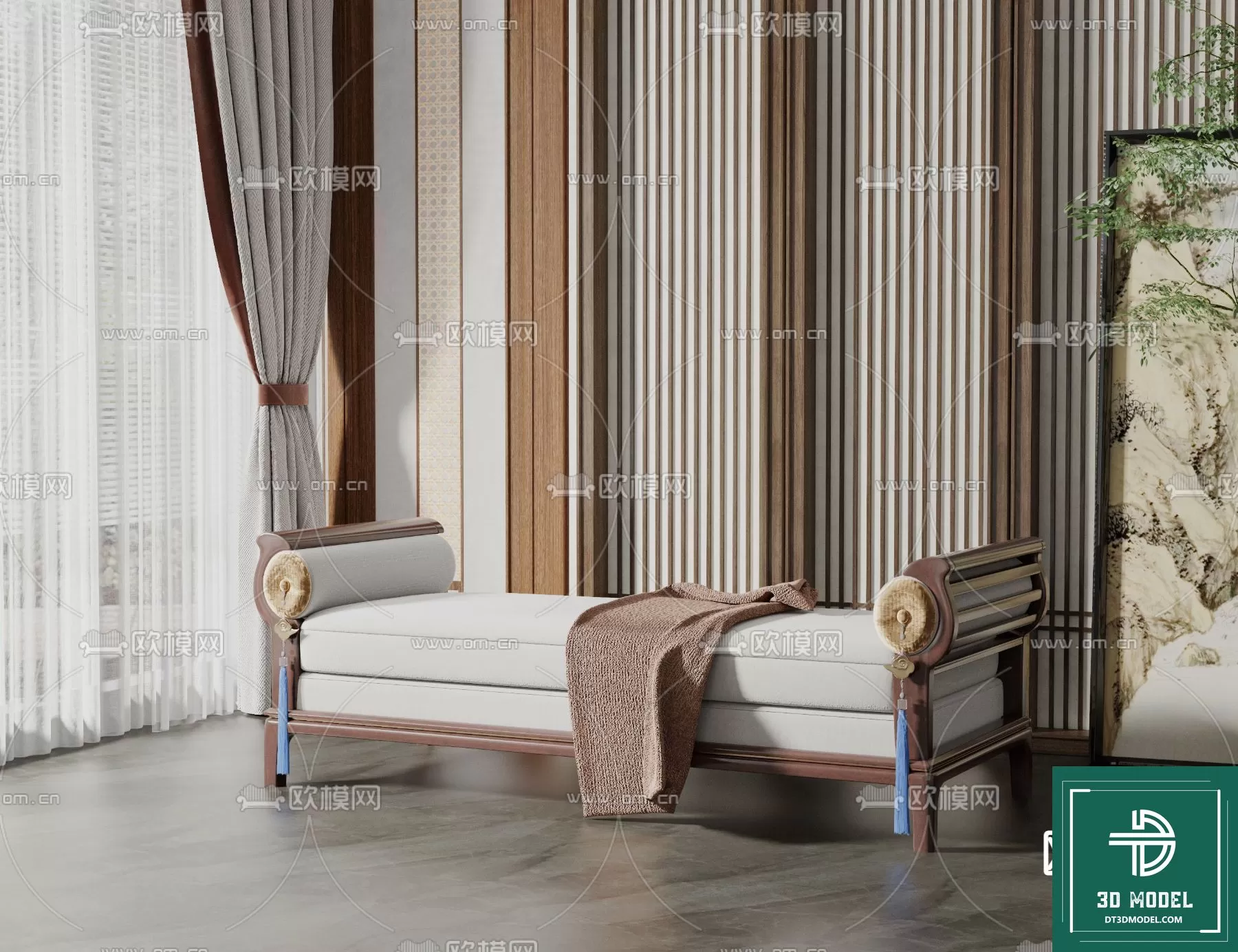 INDOCHINE STYLE – 3D MODELS – 670