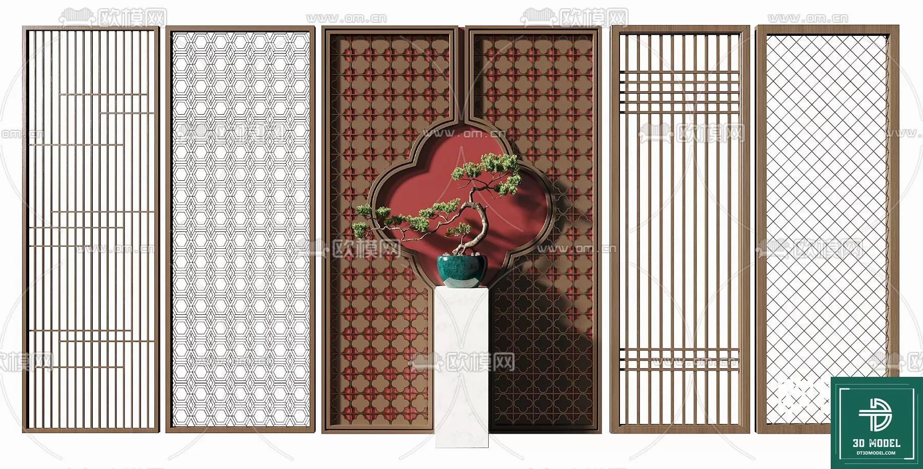 INDOCHINE STYLE – 3D MODELS – 675