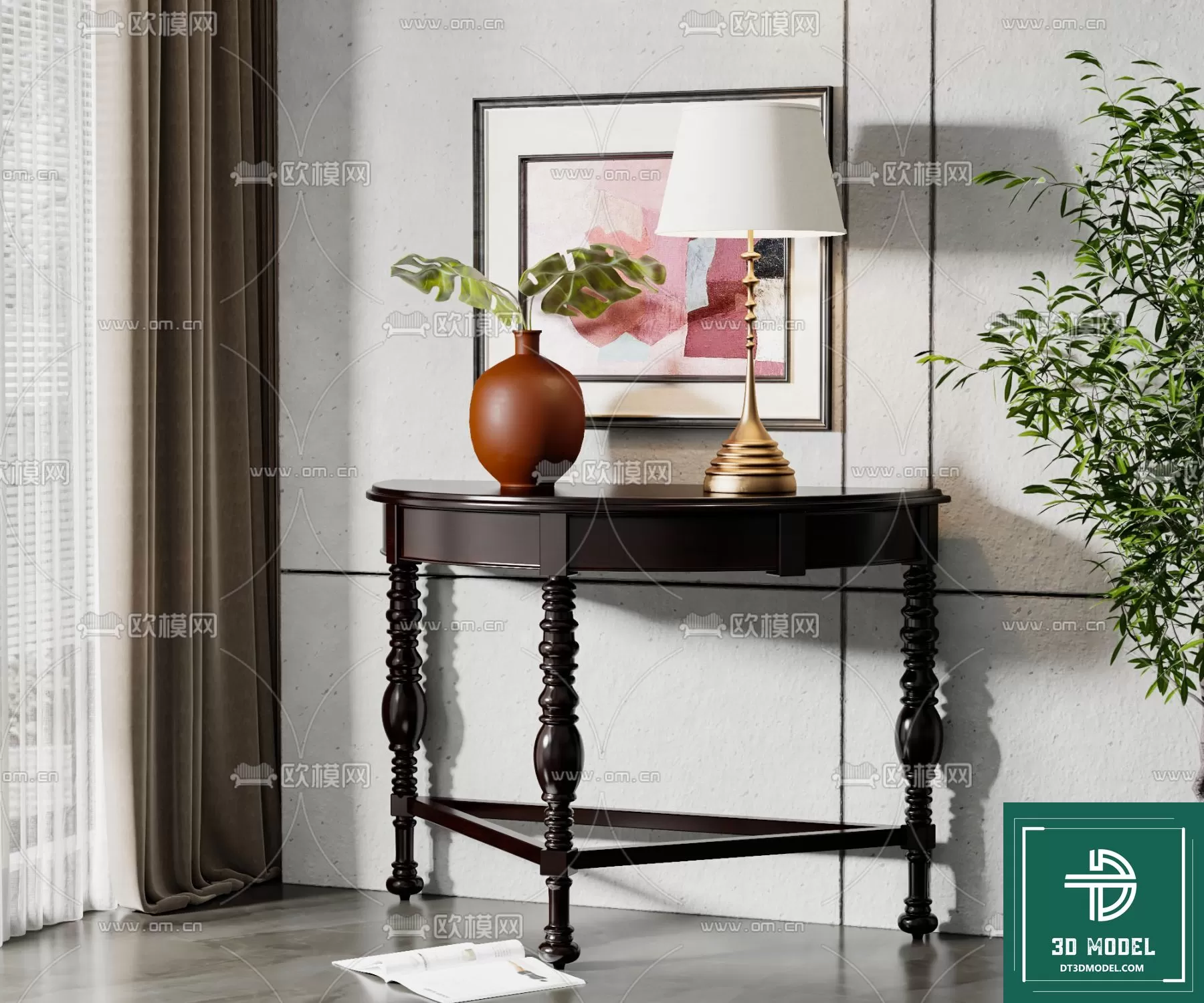 INDOCHINE STYLE – 3D MODELS – 680