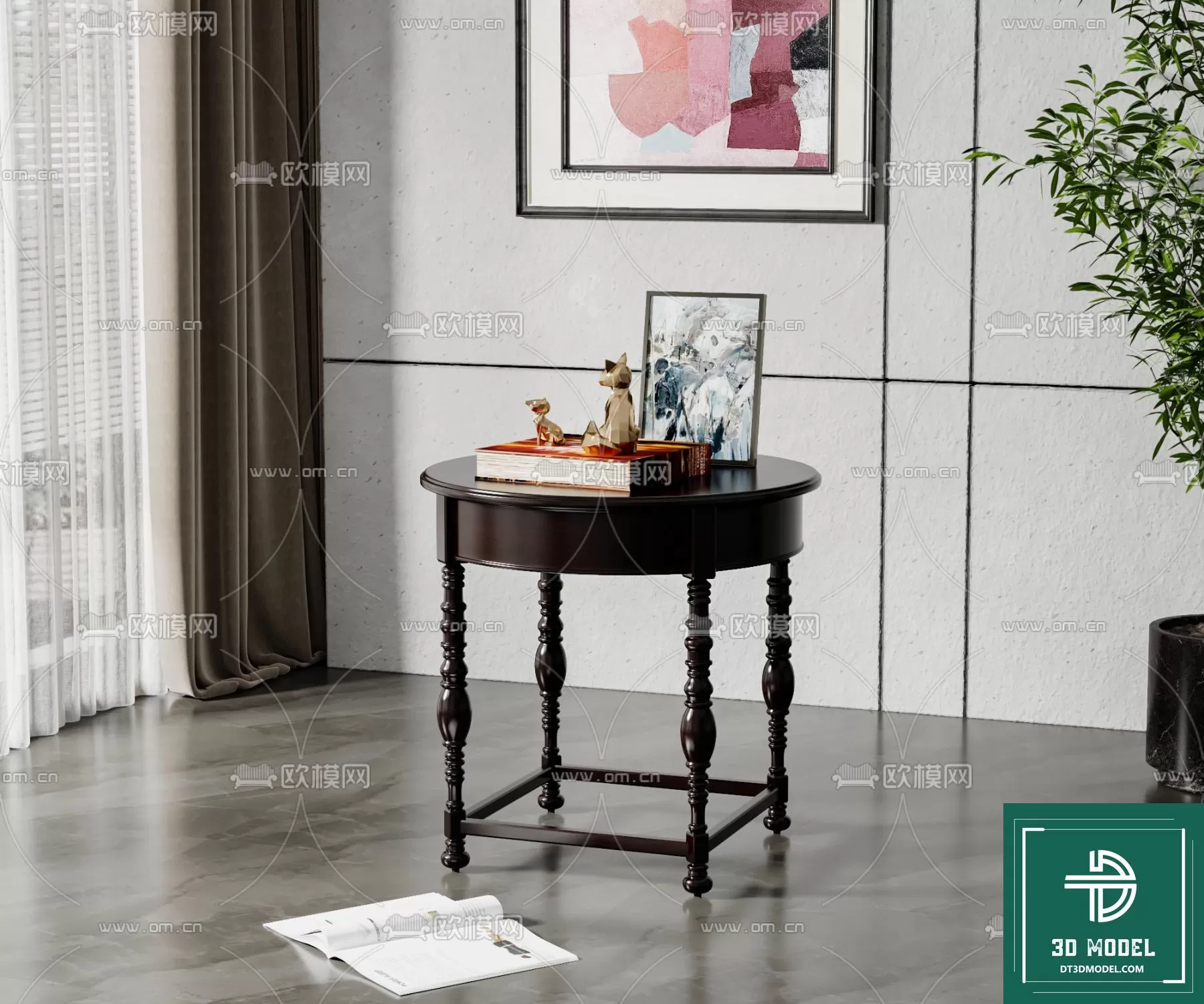 INDOCHINE STYLE – 3D MODELS – 681