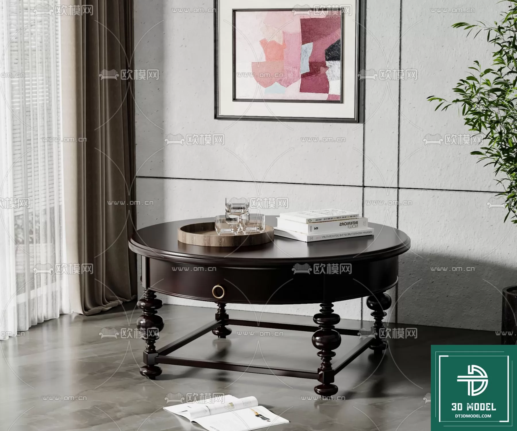 INDOCHINE STYLE – 3D MODELS – 682