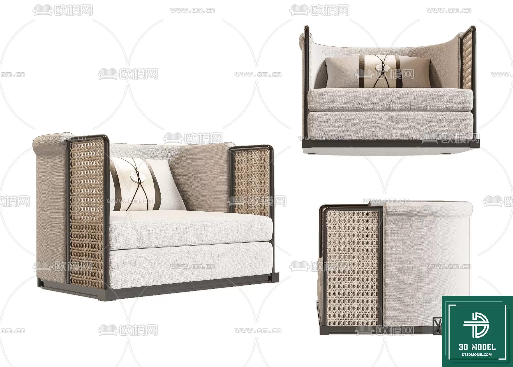 INDOCHINE STYLE – 3D MODELS – 695