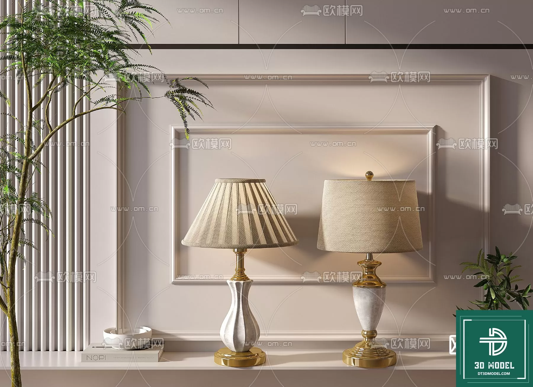 INDOCHINE STYLE – 3D MODELS – 700