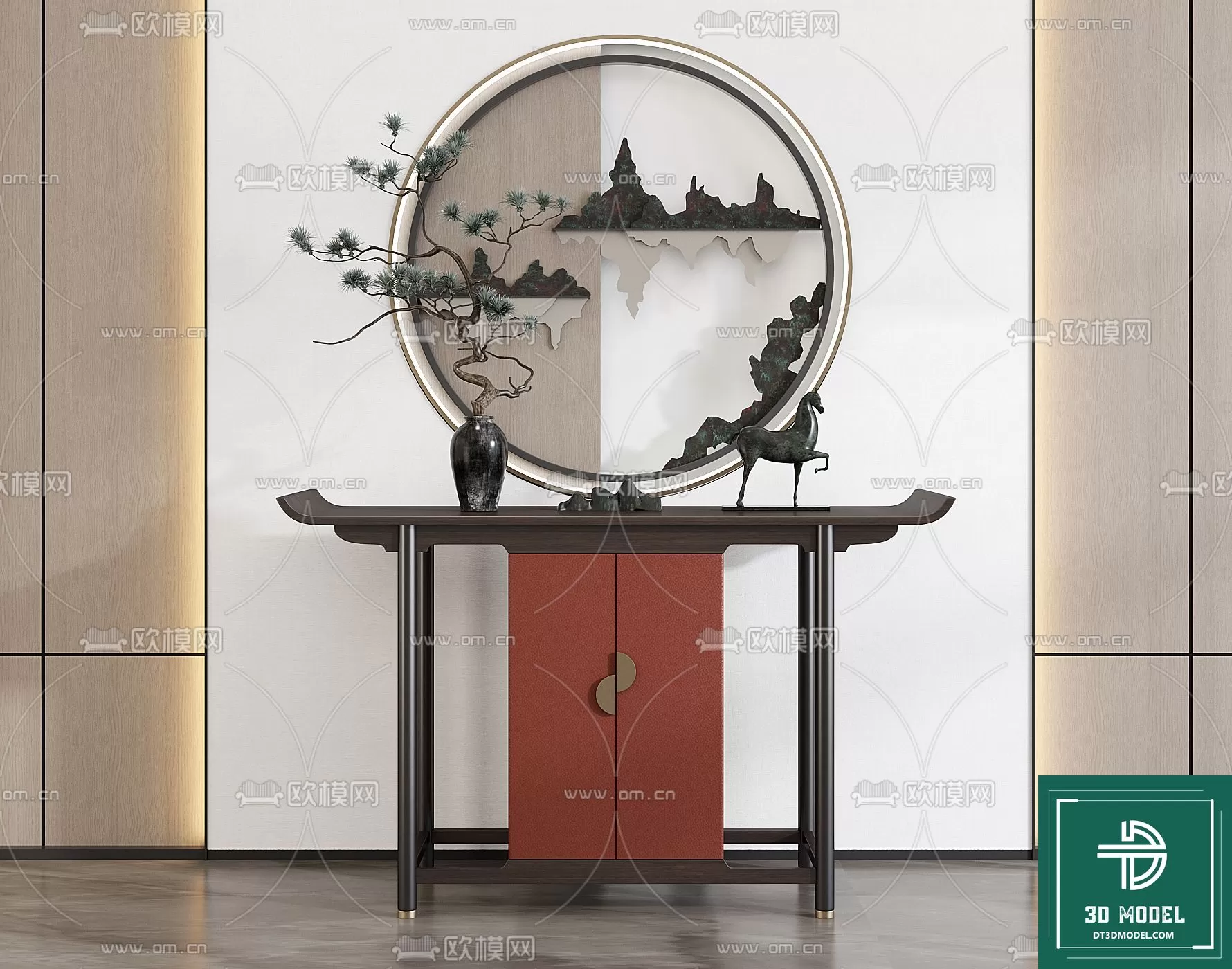 INDOCHINE STYLE – 3D MODELS – 701