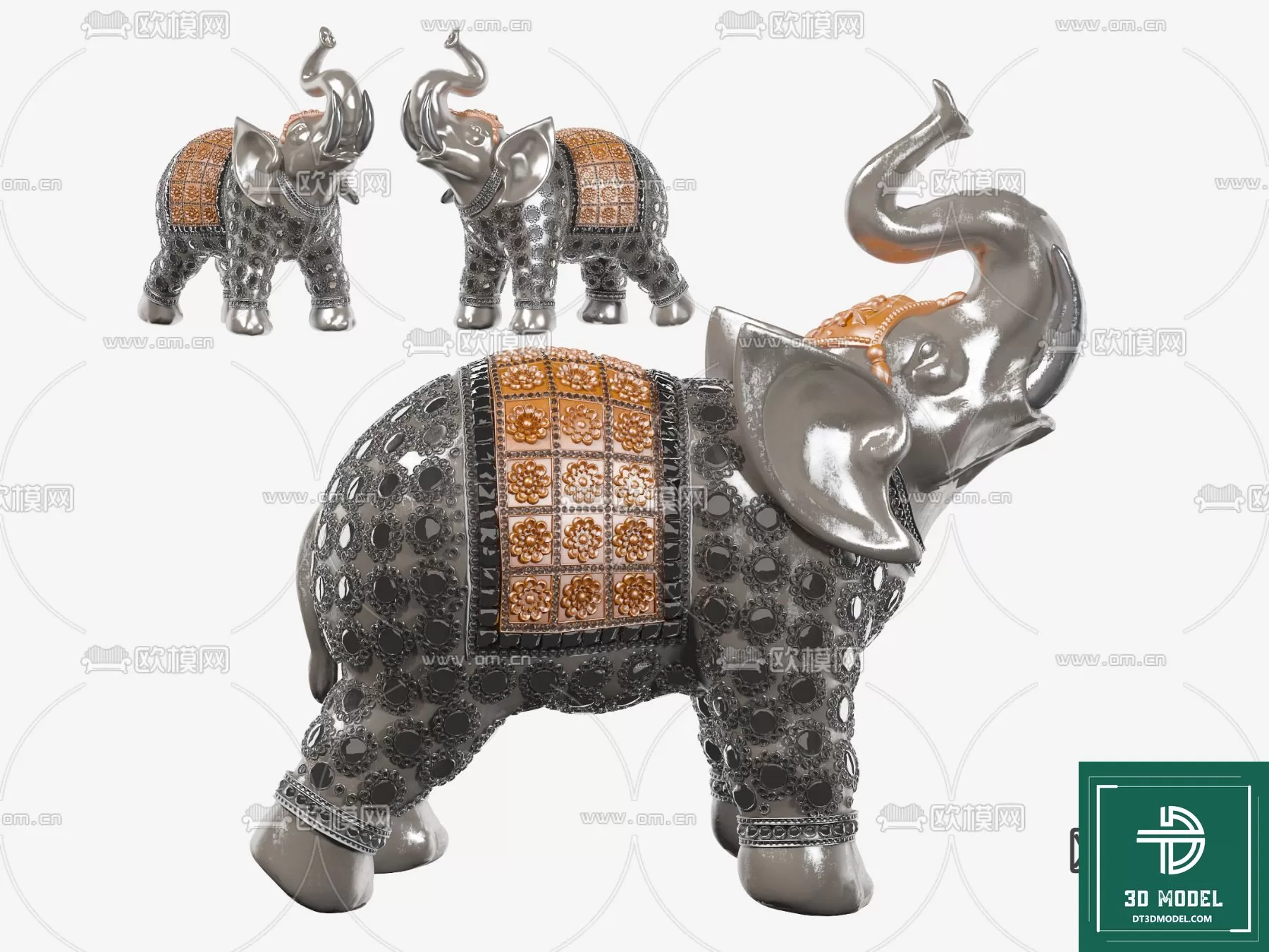 INDOCHINE STYLE – 3D MODELS – 703