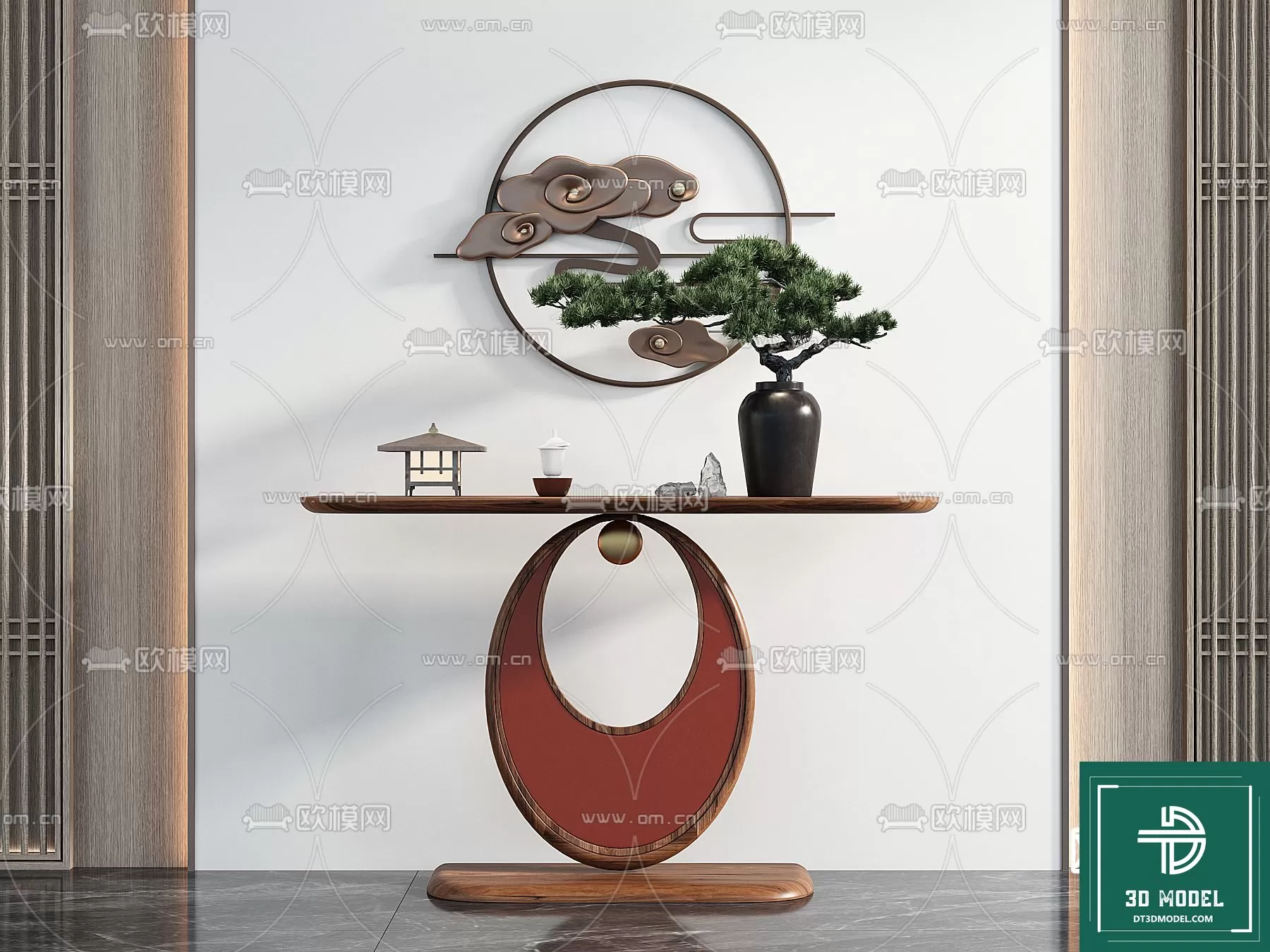 INDOCHINE STYLE – 3D MODELS – 709