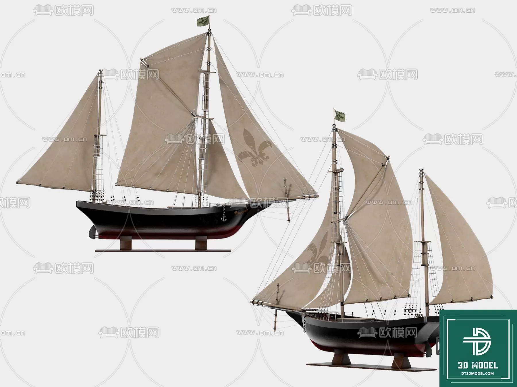 INDOCHINE STYLE – 3D MODELS – 711