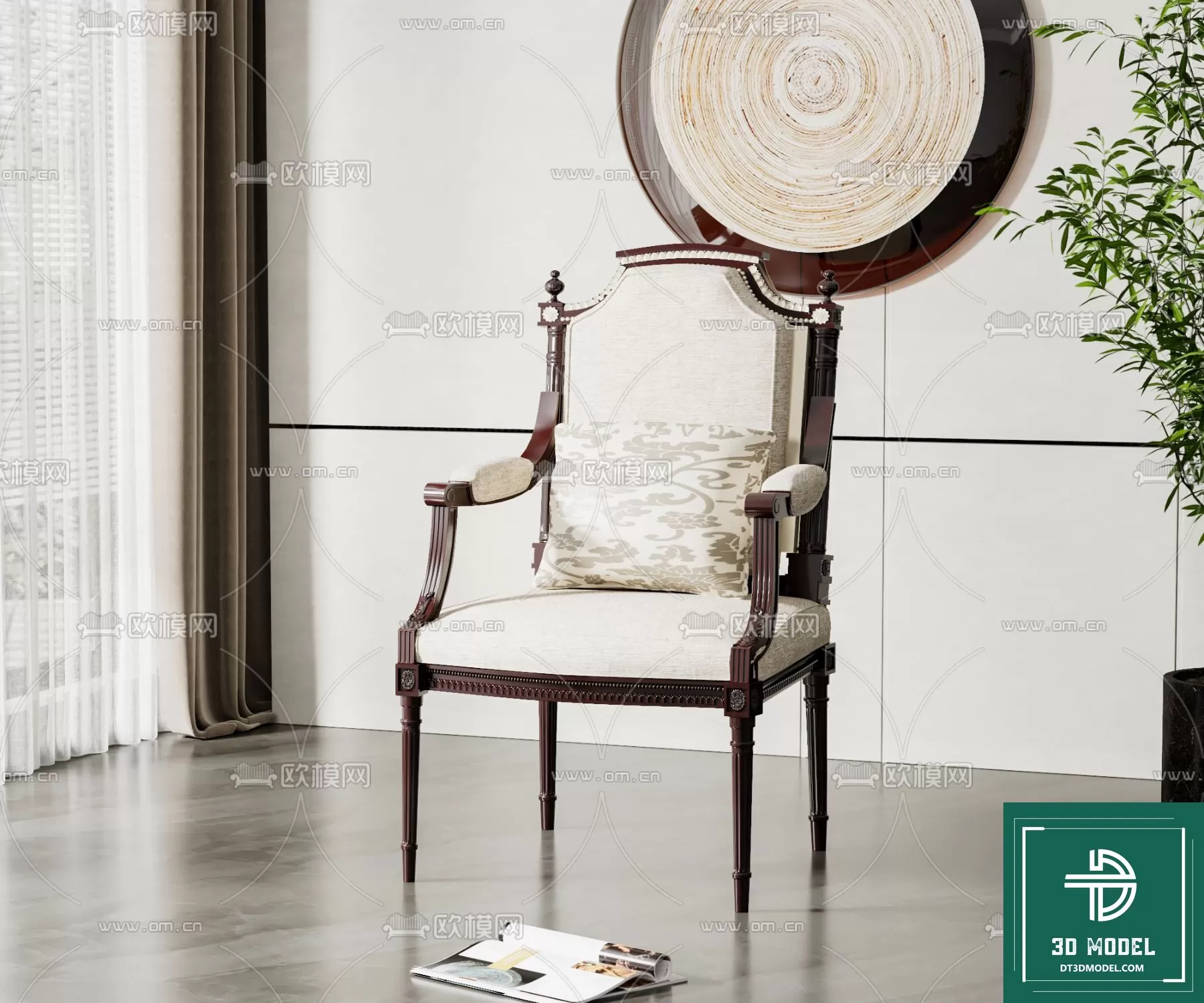 INDOCHINE STYLE – 3D MODELS – 712