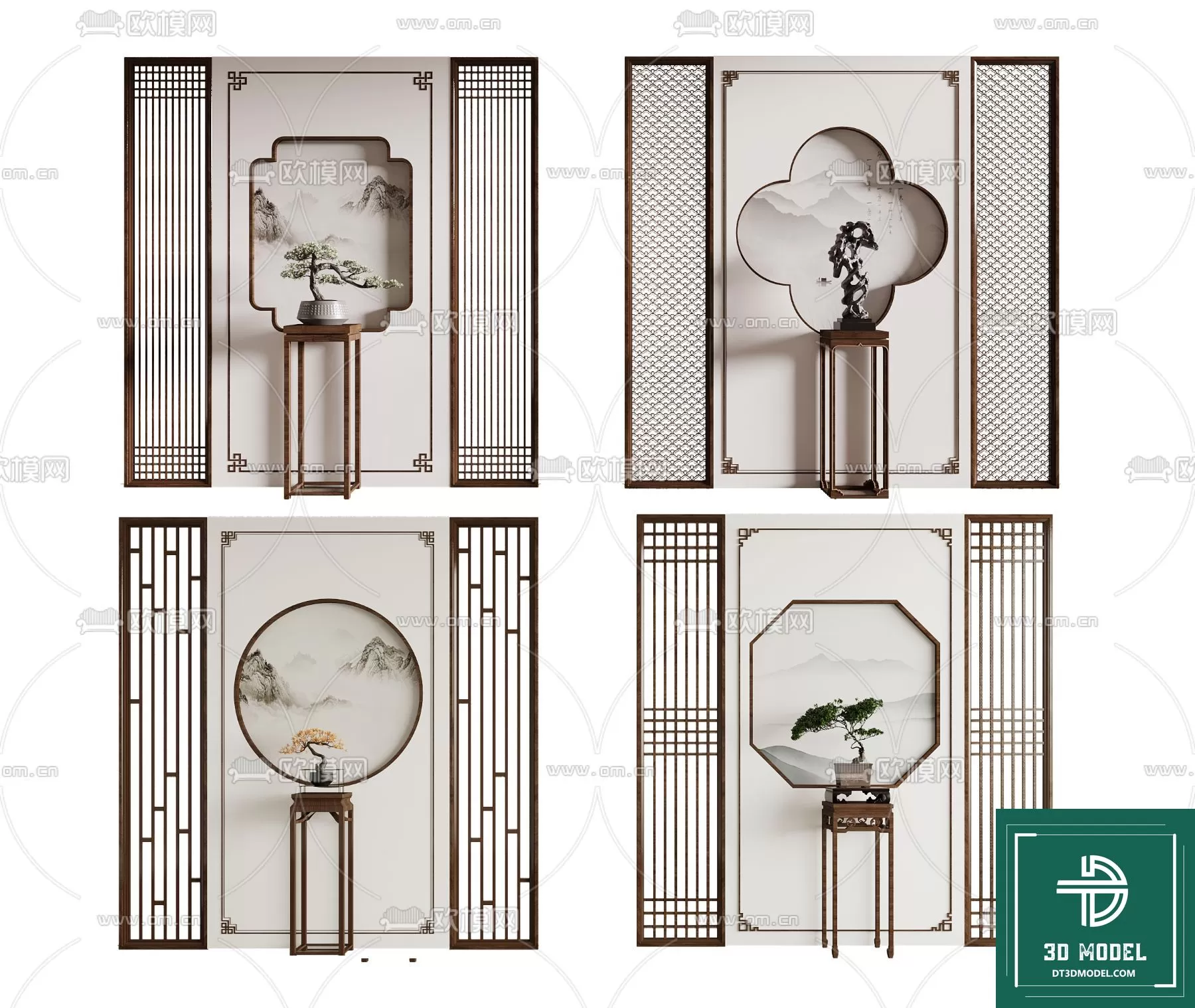 INDOCHINE STYLE – 3D MODELS – 716