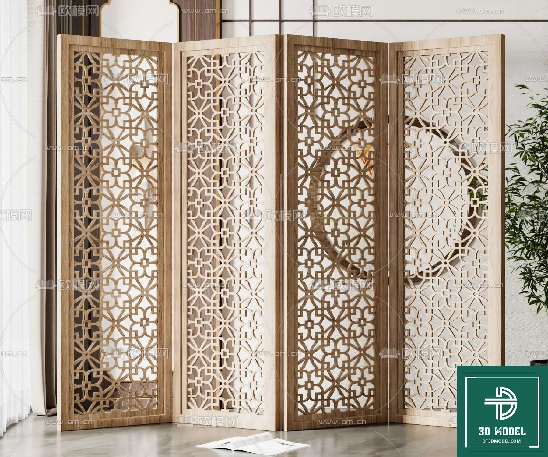 INDOCHINE STYLE – 3D MODELS – 724