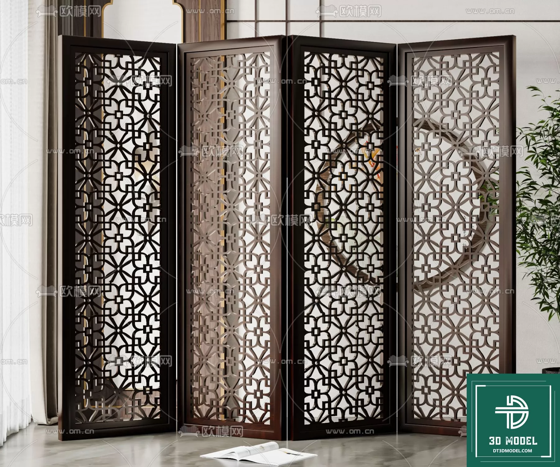 INDOCHINE STYLE – 3D MODELS – 725